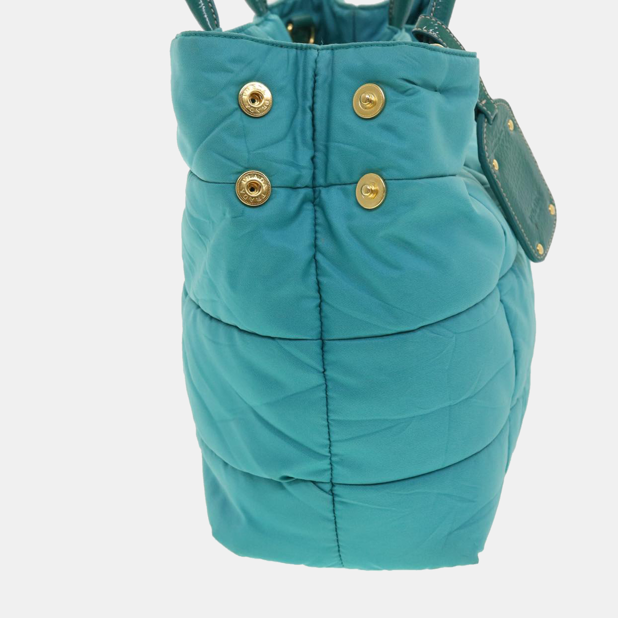 

Prada Blue Nylon Tote bag