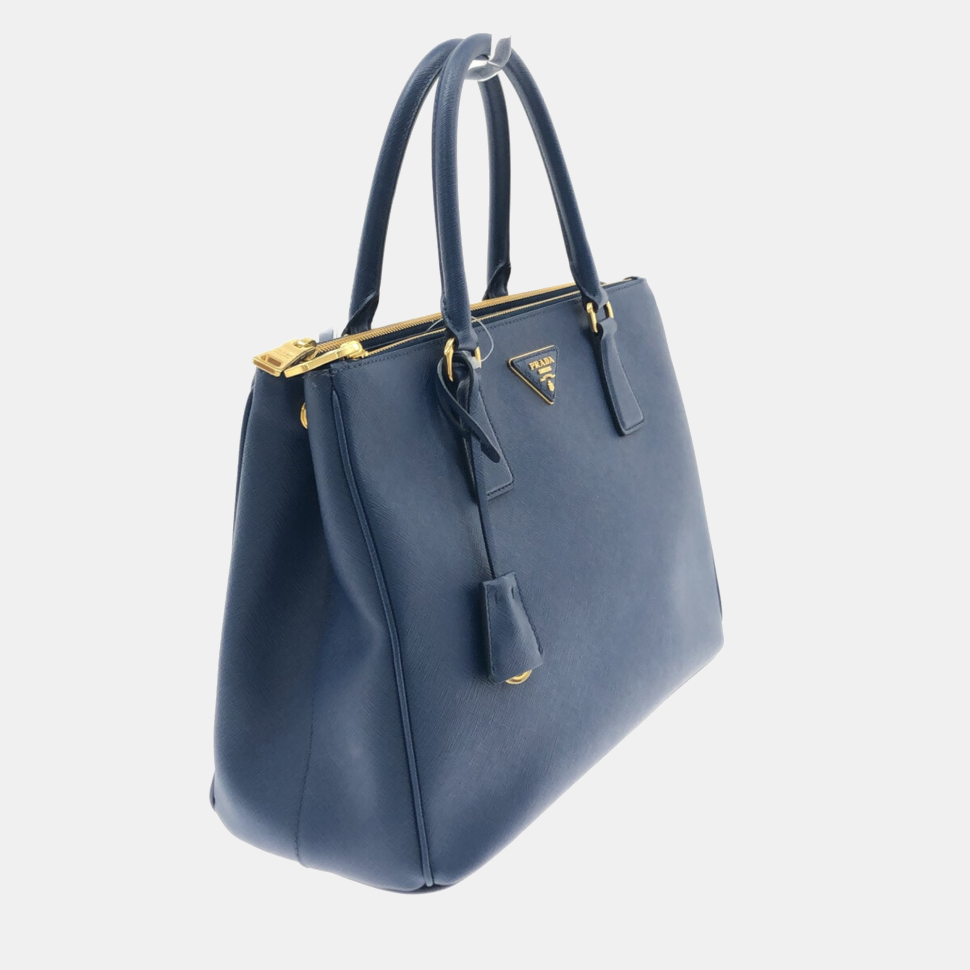 

Prada Navy Leather Galleria handbag, Navy blue