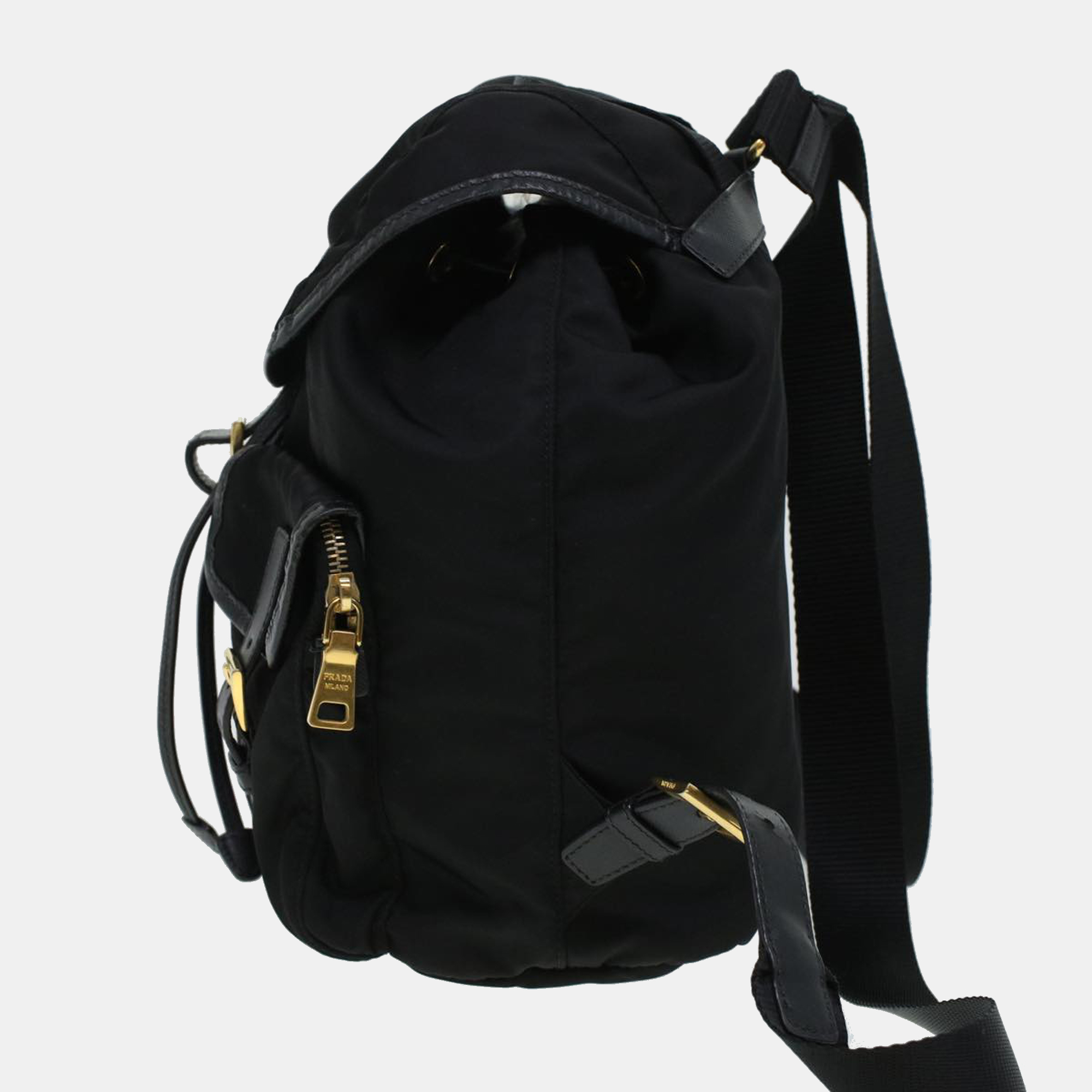 

Prada Black Synthetic backpack bag