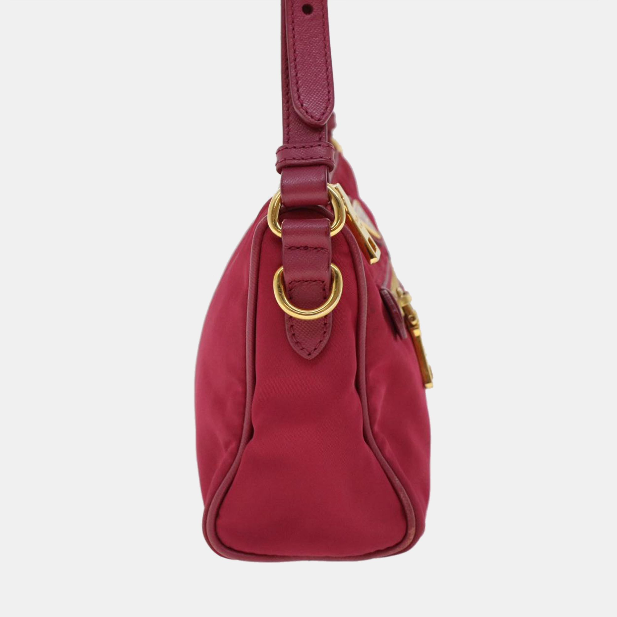 

Prada Pink Nylon shoulder bag