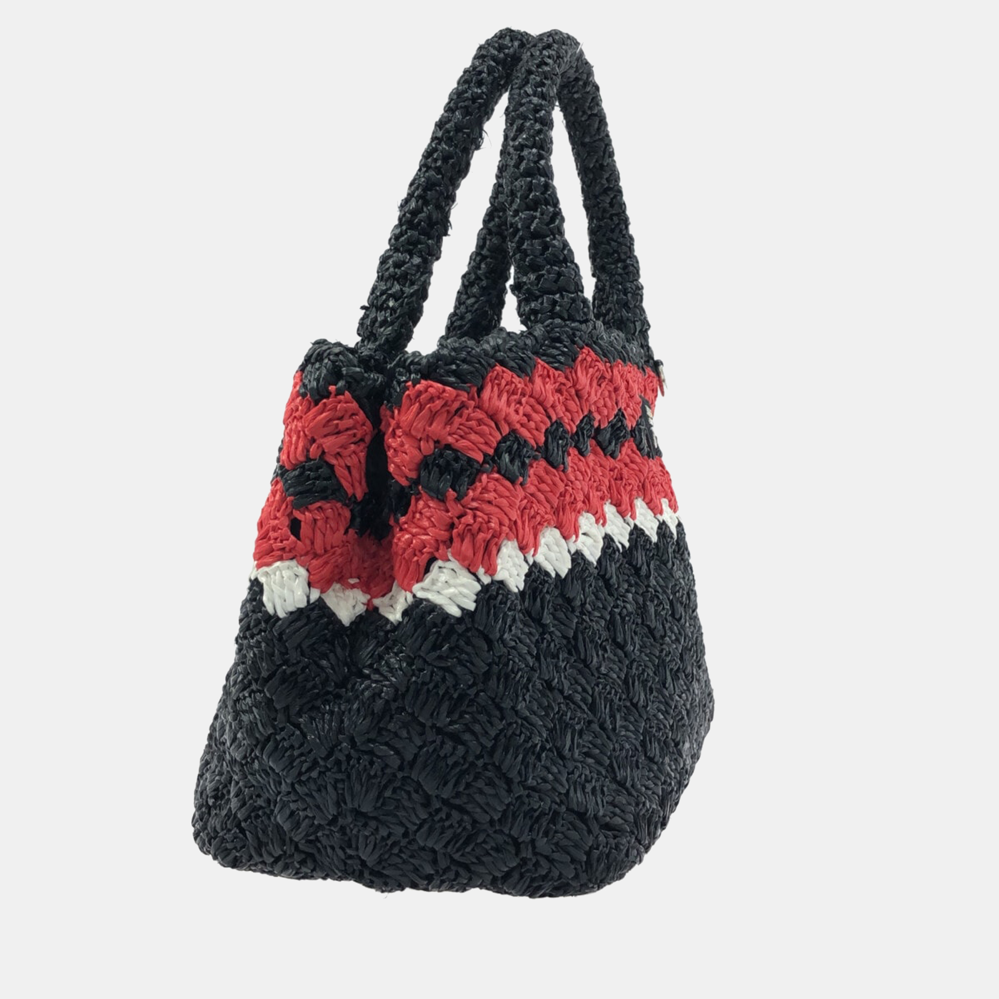 

Prada Black Synthetic Cabas tote bag