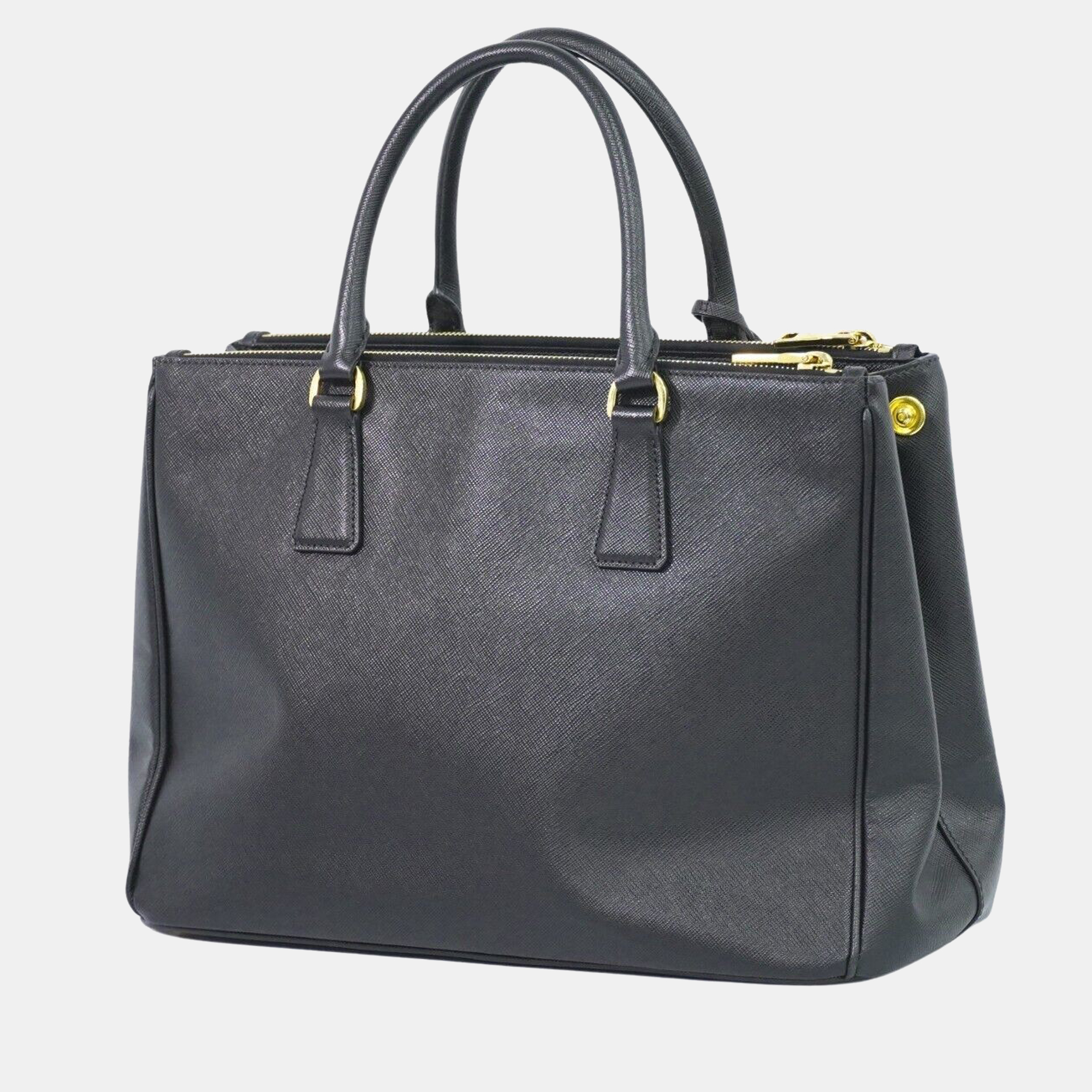 

Prada Black Leather Galleria bag