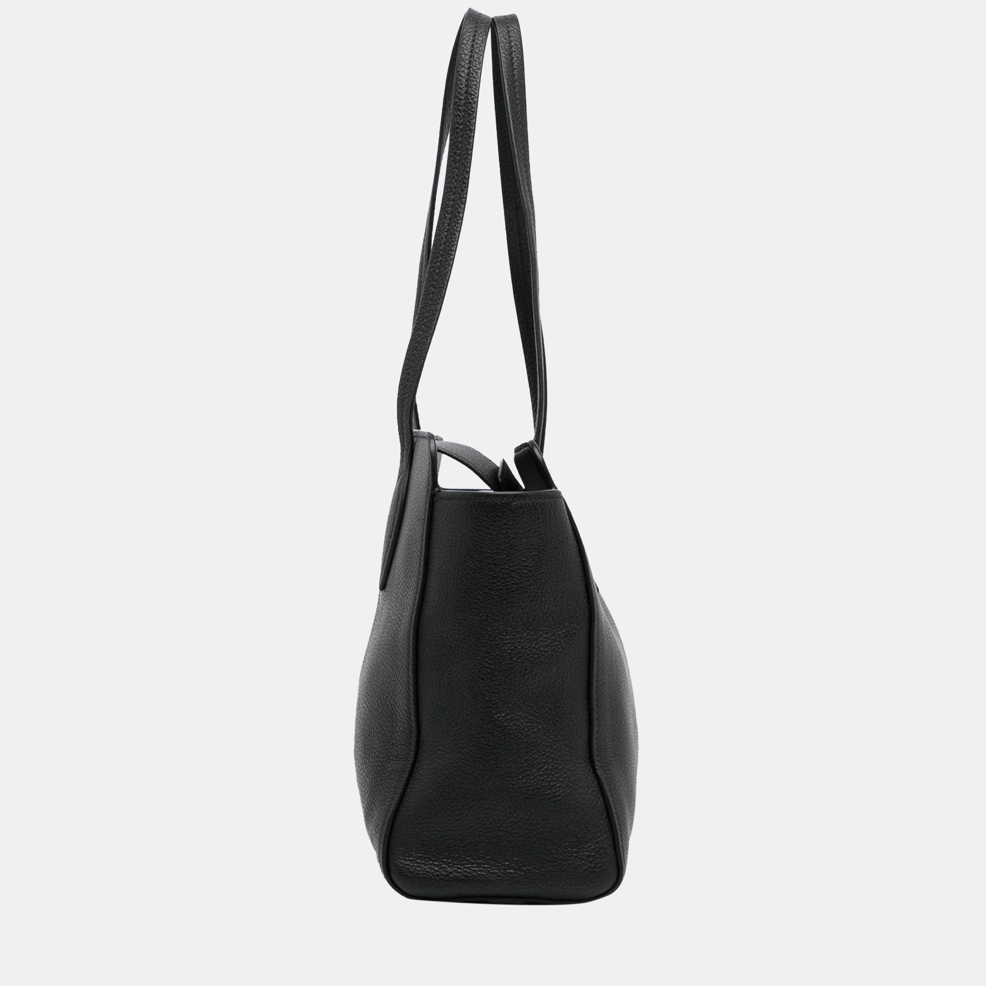 

Prada Black Vitello Phenix Tote