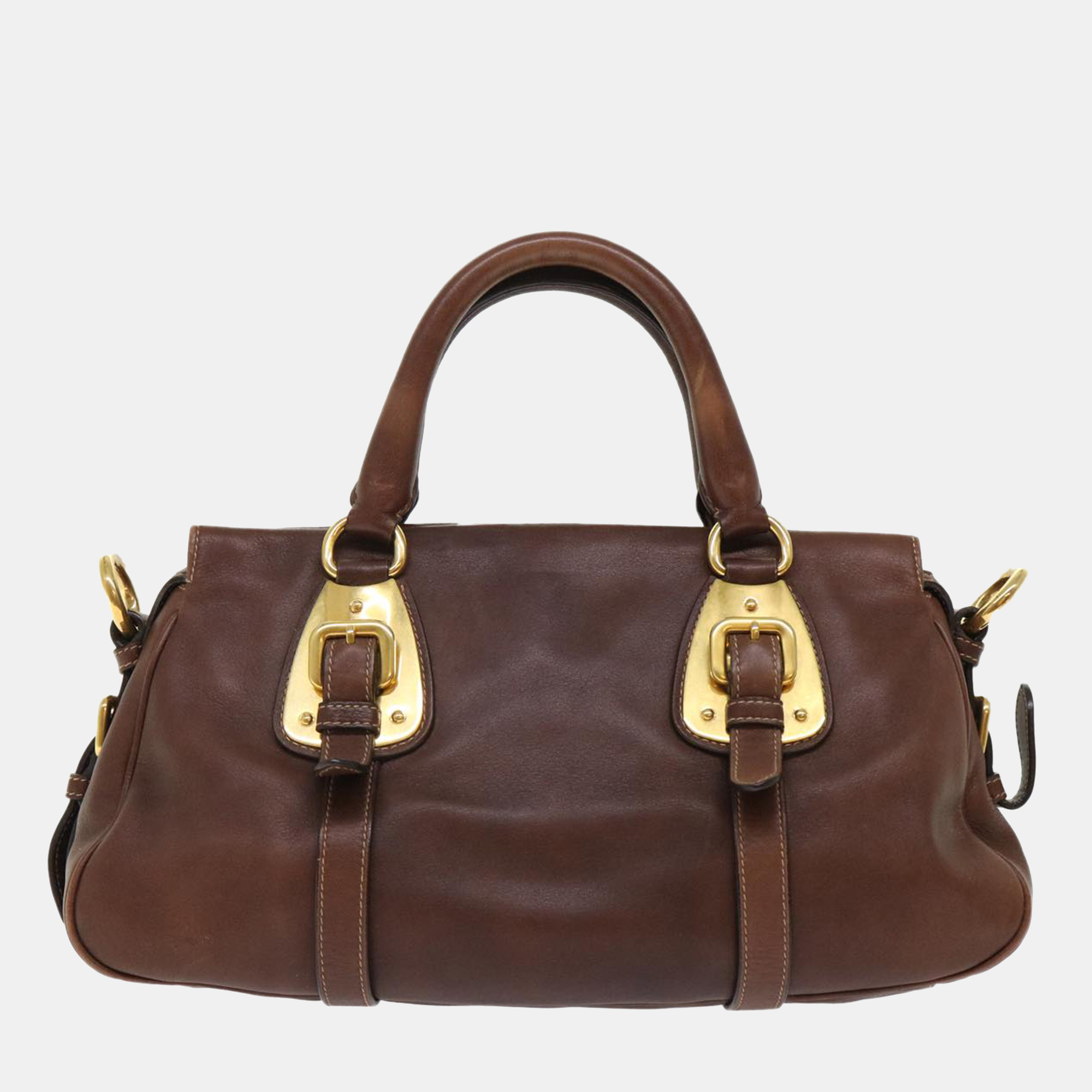 

Prada Brown Leather handbag