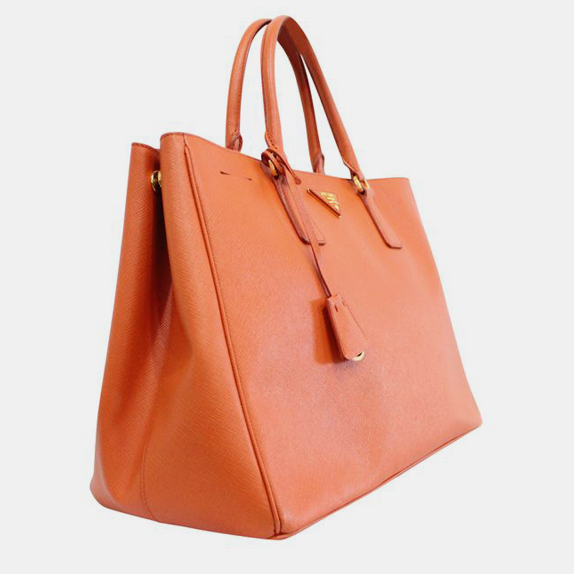 

PRADA Saffiano Luxe Orange Tote Bag TOTE BAGS