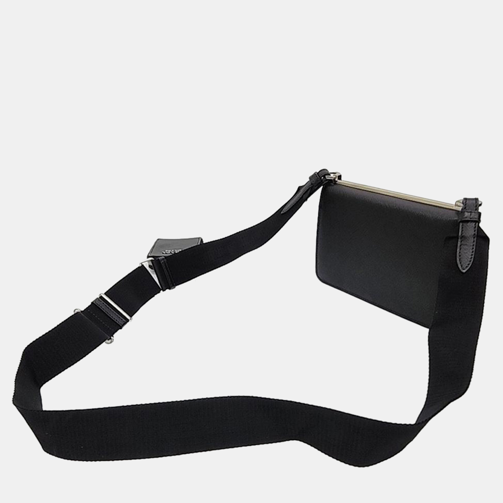 

Prada Saffiano Cross Bag (1BD278), Black