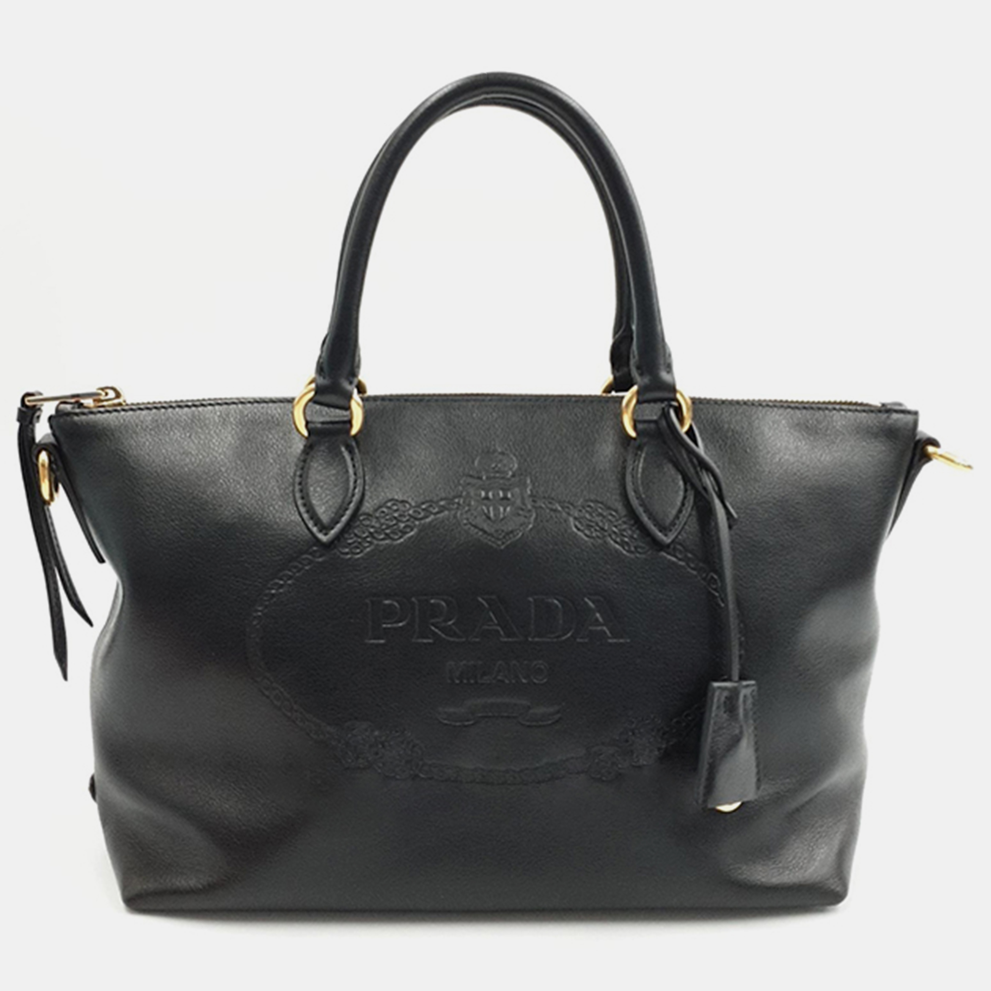 Elevate your style with this Prada bag. Merging form and function this exquisite accessory epitomizes sophistication ensuring you stand out with elegance and practicality by your side.