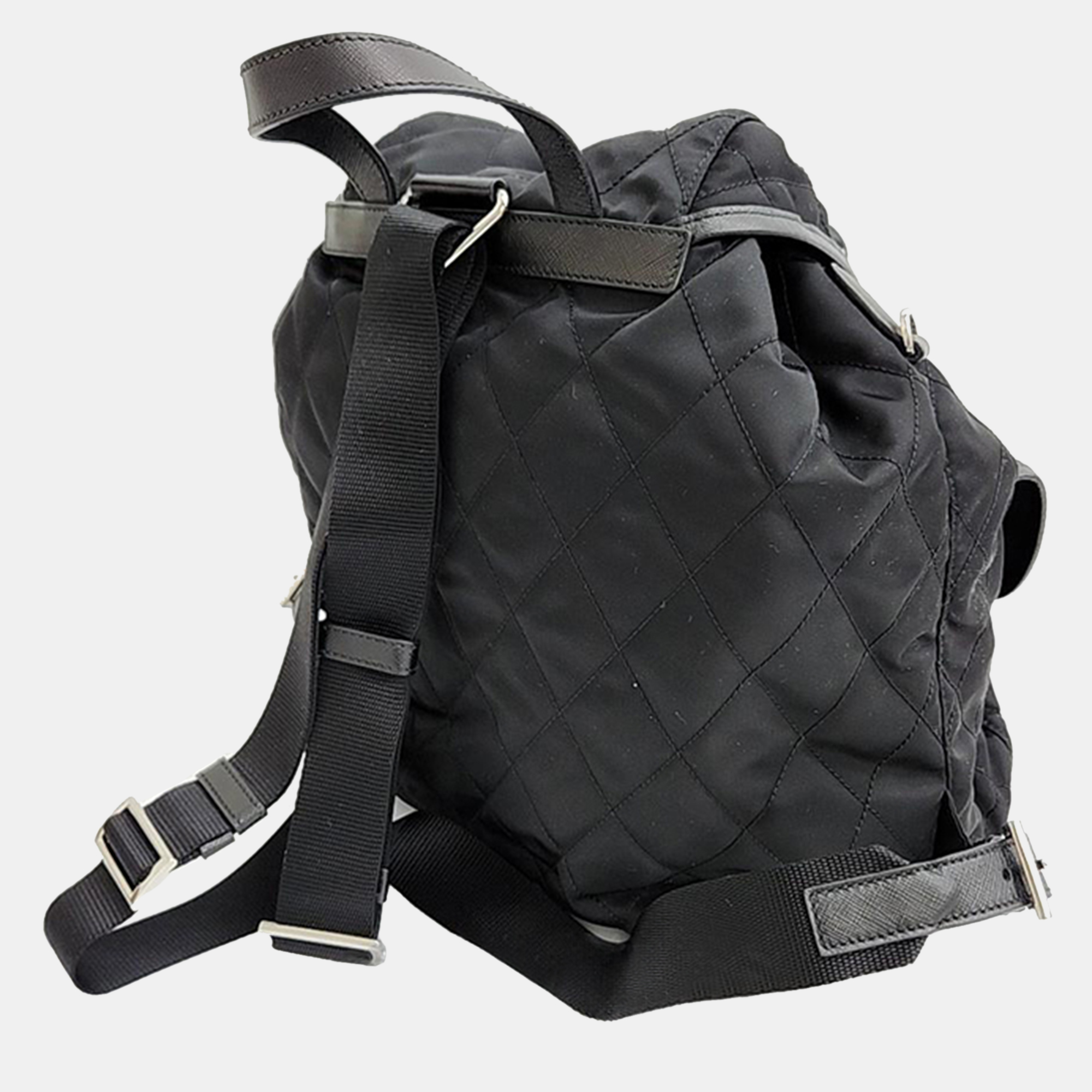 

Prada quilted backpack, Black