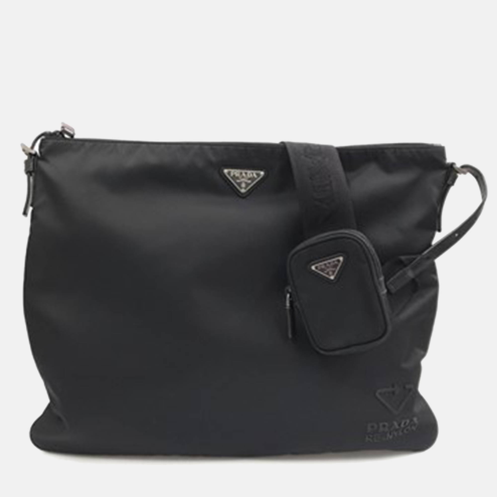 

Prada Black Re-Nylon Cross Bag