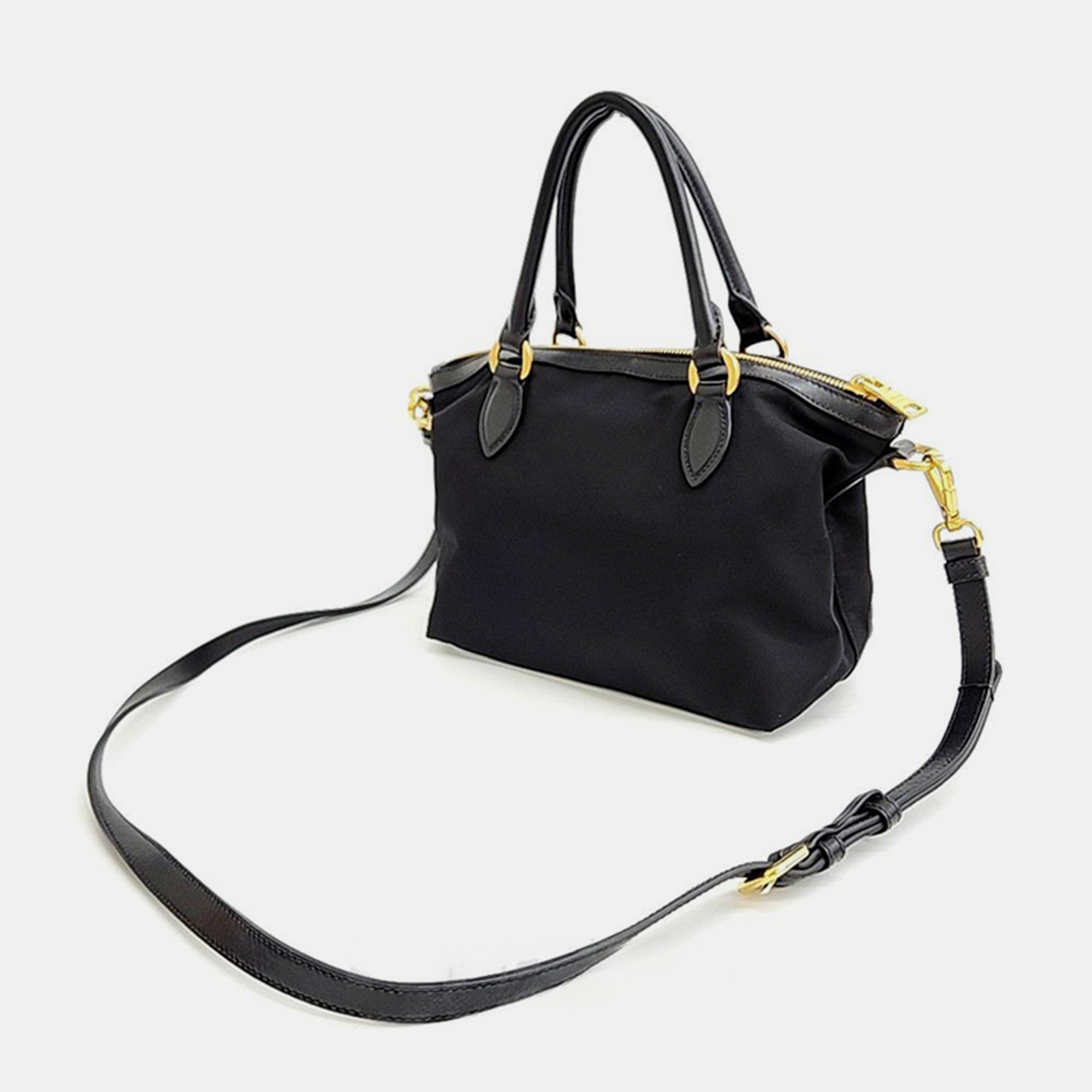 

Prada Tesuto tote and shoulder bag, Black