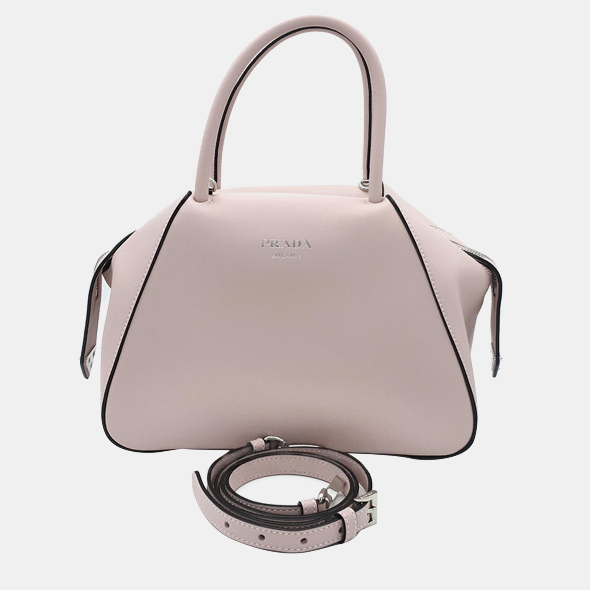 Pre-owned Prada Super Nova Bag Small (1ba366) In Pink