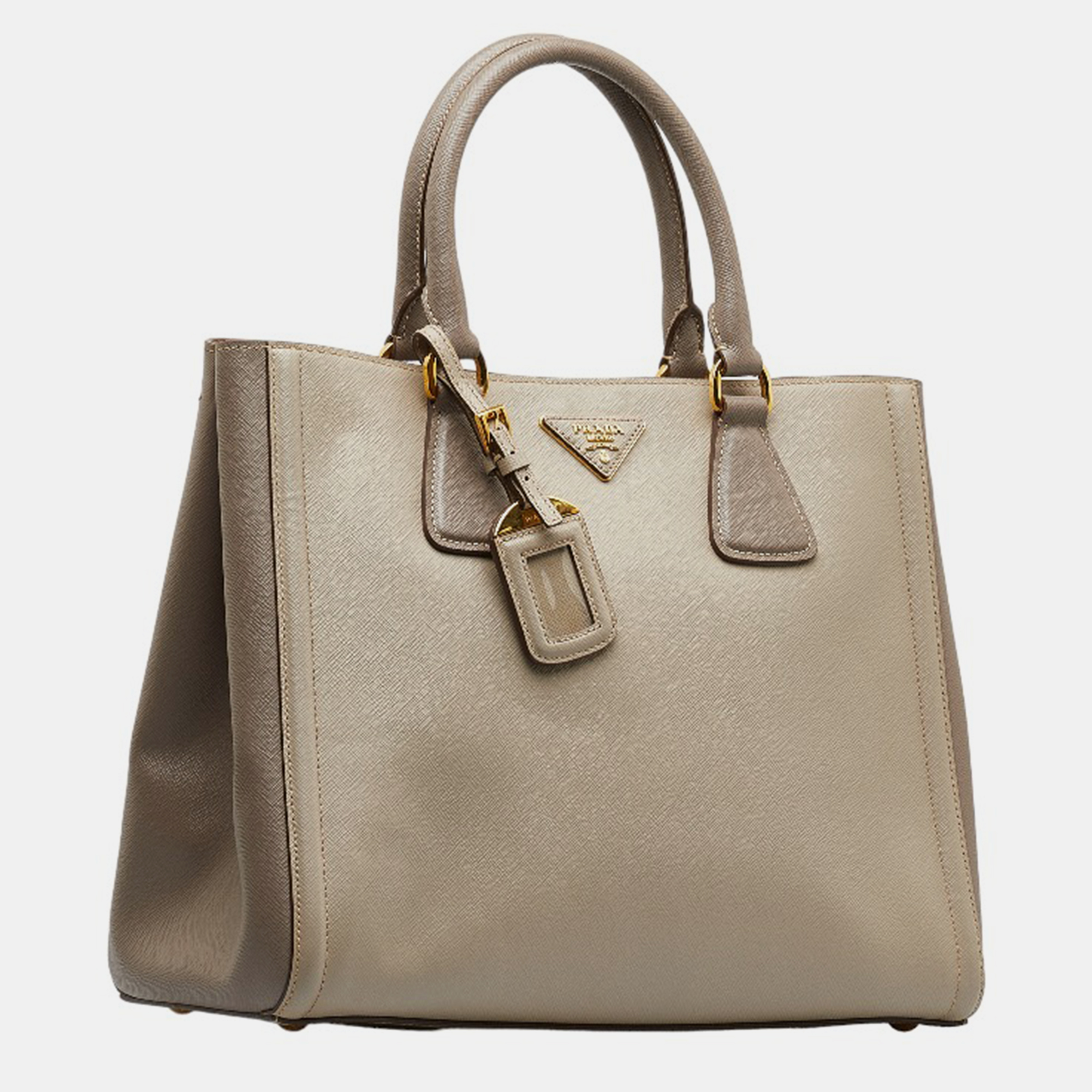 

Prada Brown Saffiano Leather Tote Bag