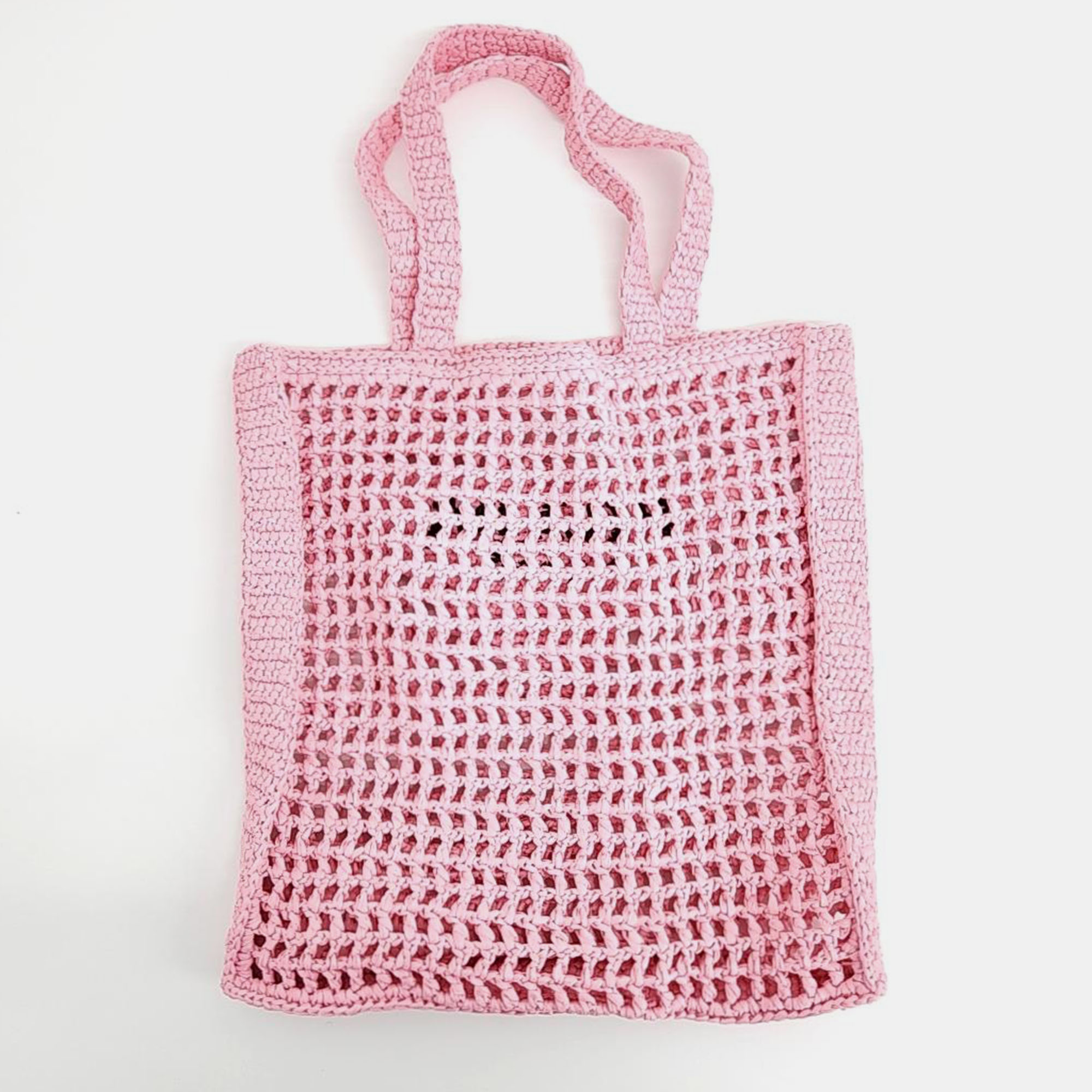 

Prada Raffia Pink Shoulder Bag