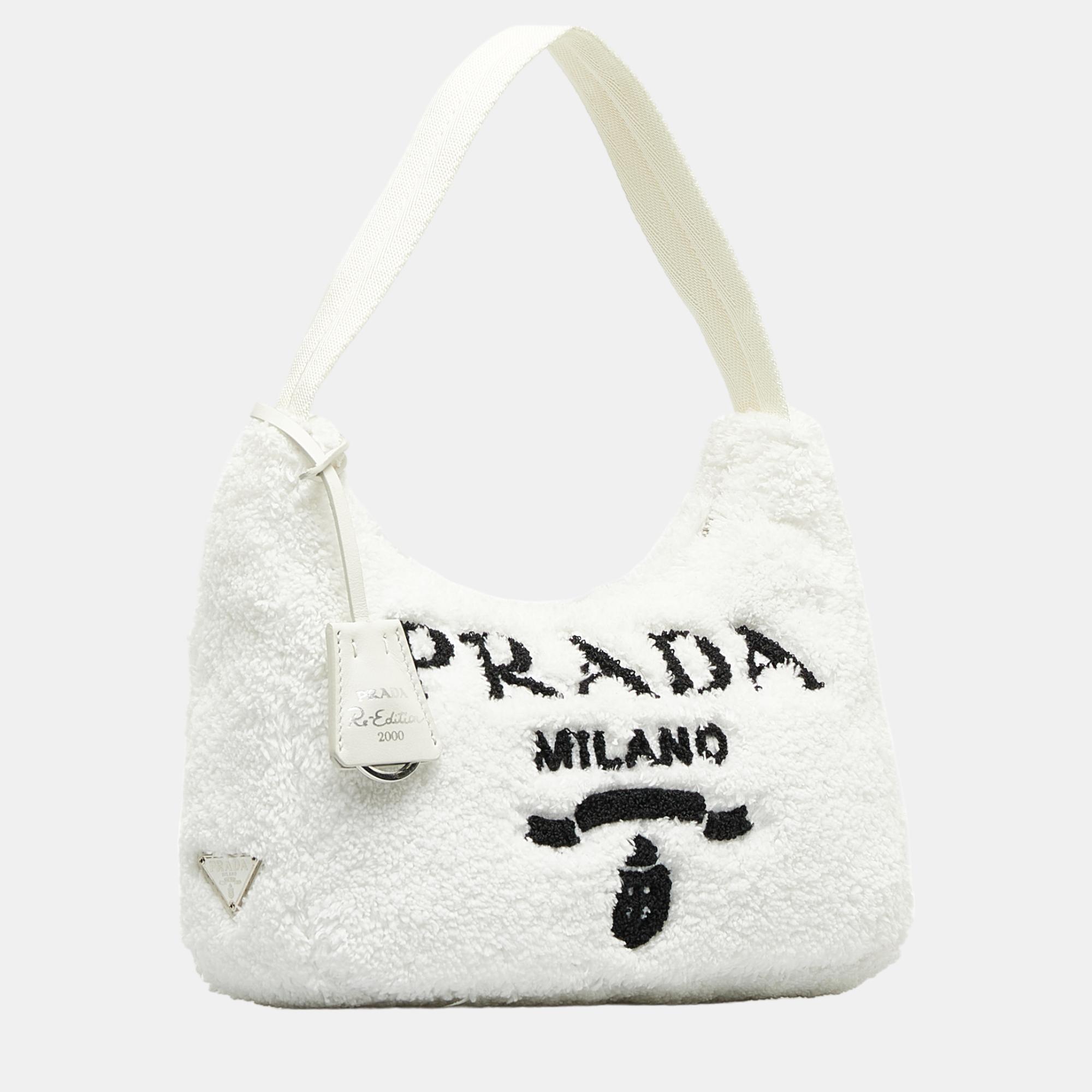 

Prada White Terry Re-Edition 2000