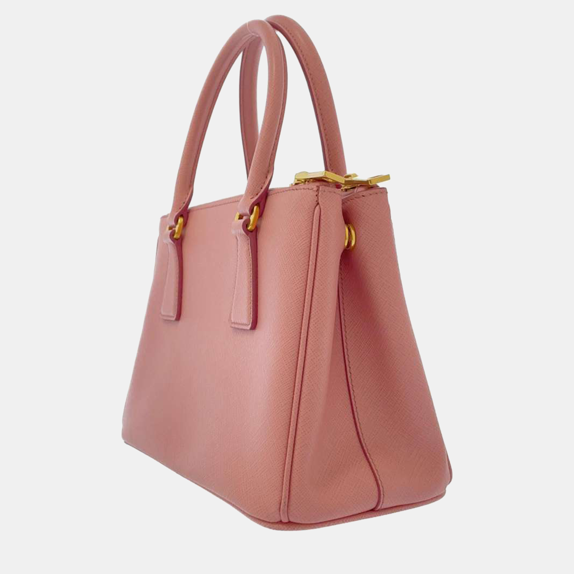 

Prada Pink Leather Saffiano Leather Galleria Handbag