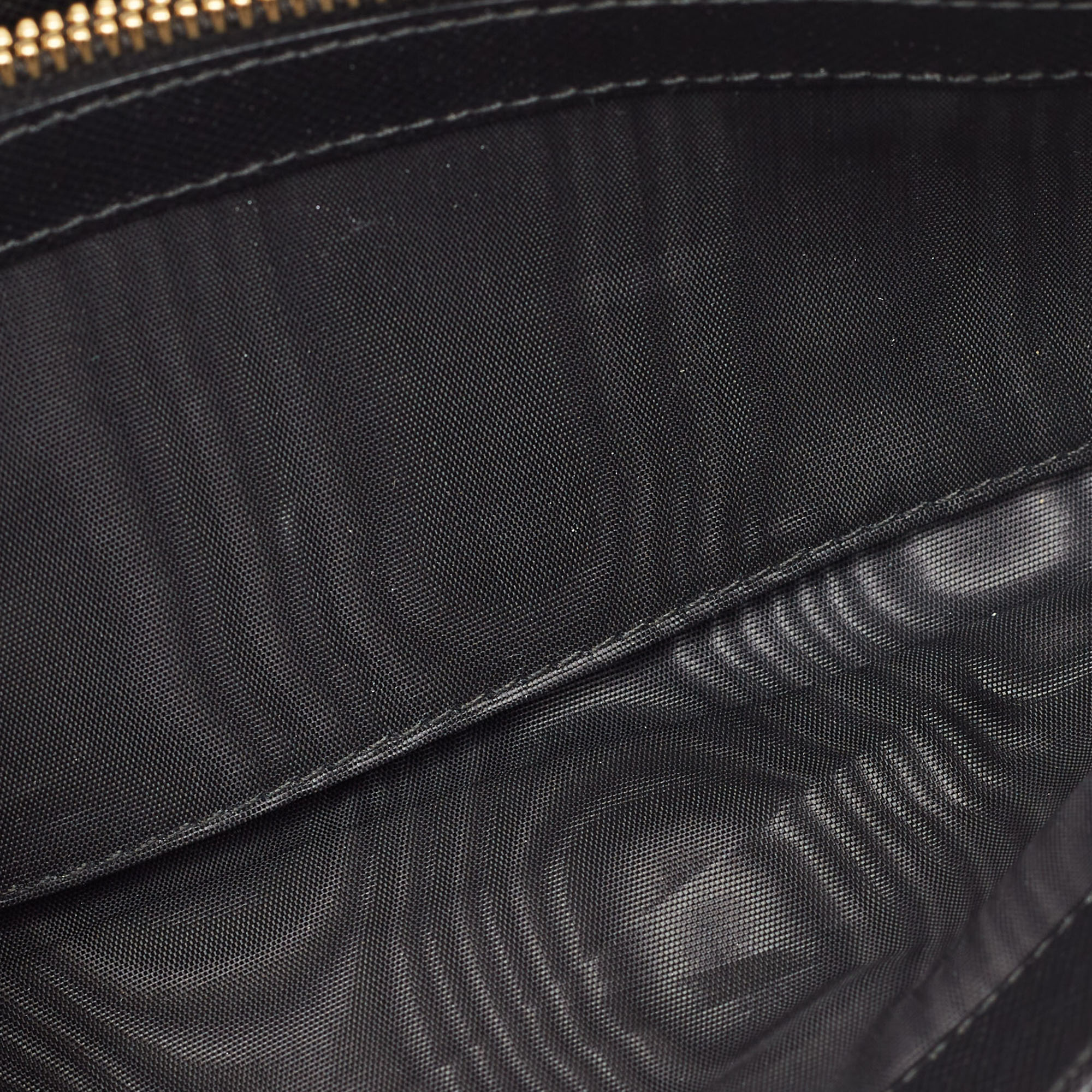 

Prada Black Saffiano Leather Flap Continental Wallet