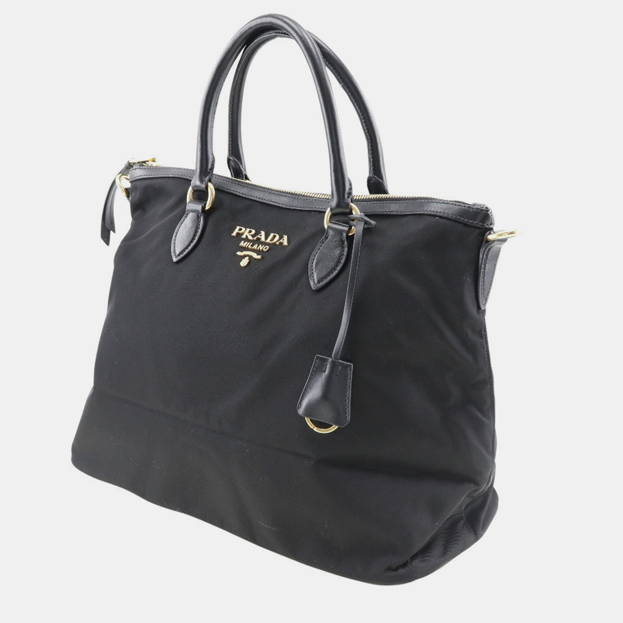 

Prada Black Nylon Re-Nylon Handbag