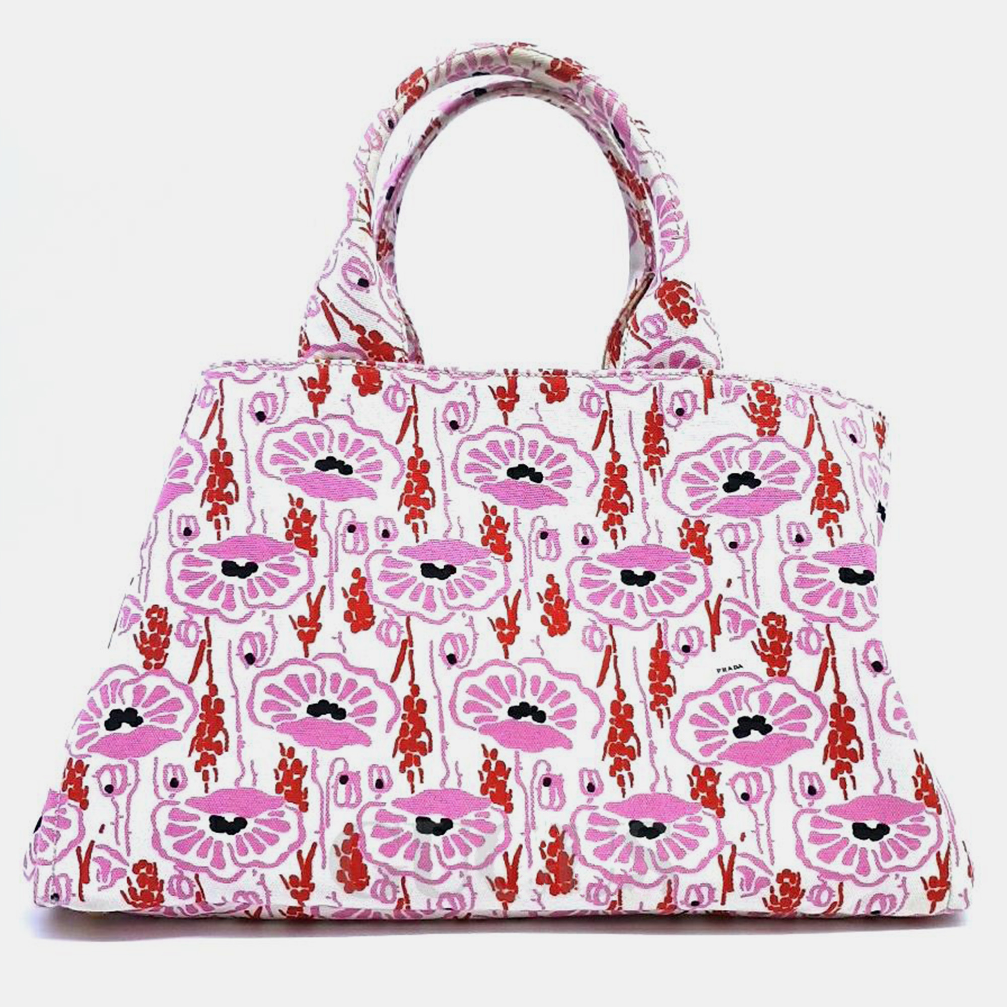 Pre Owned Prada Canapa Tote Bag (BN1872)