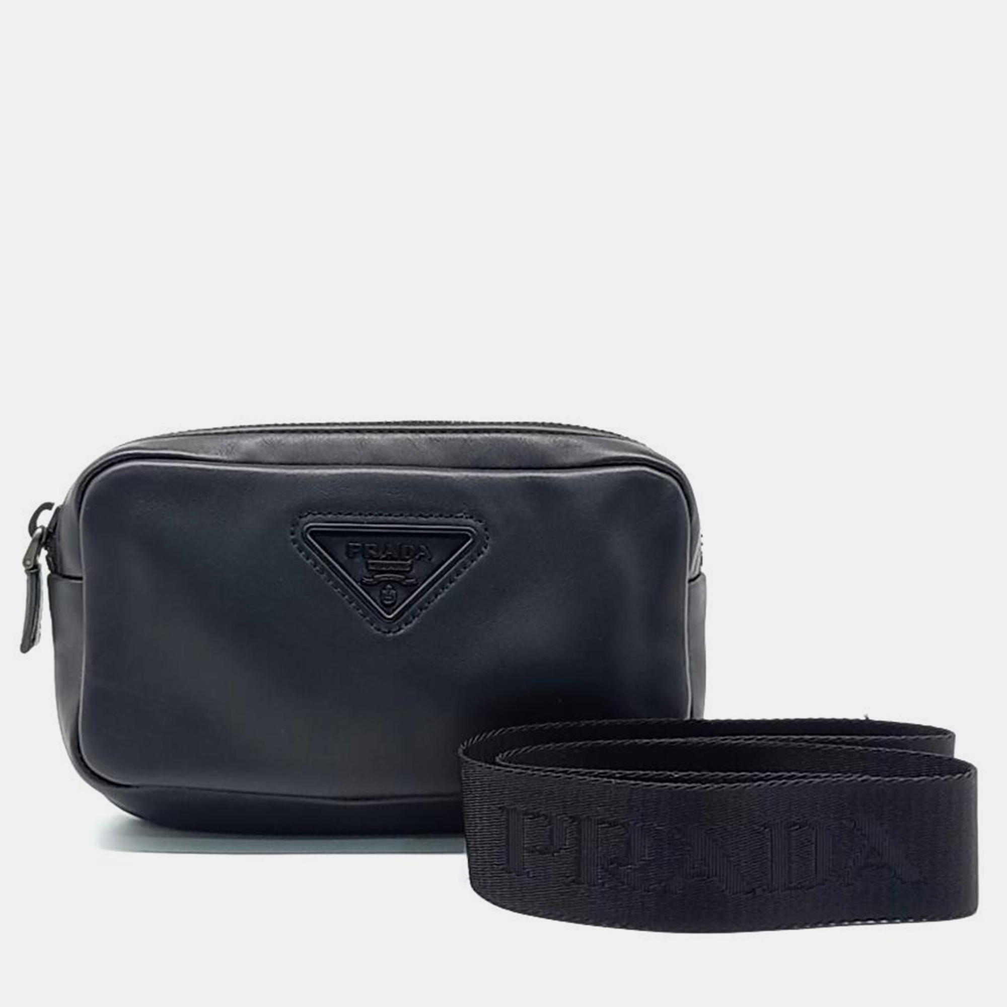 

Prada Mini Crossbody Bag, Black