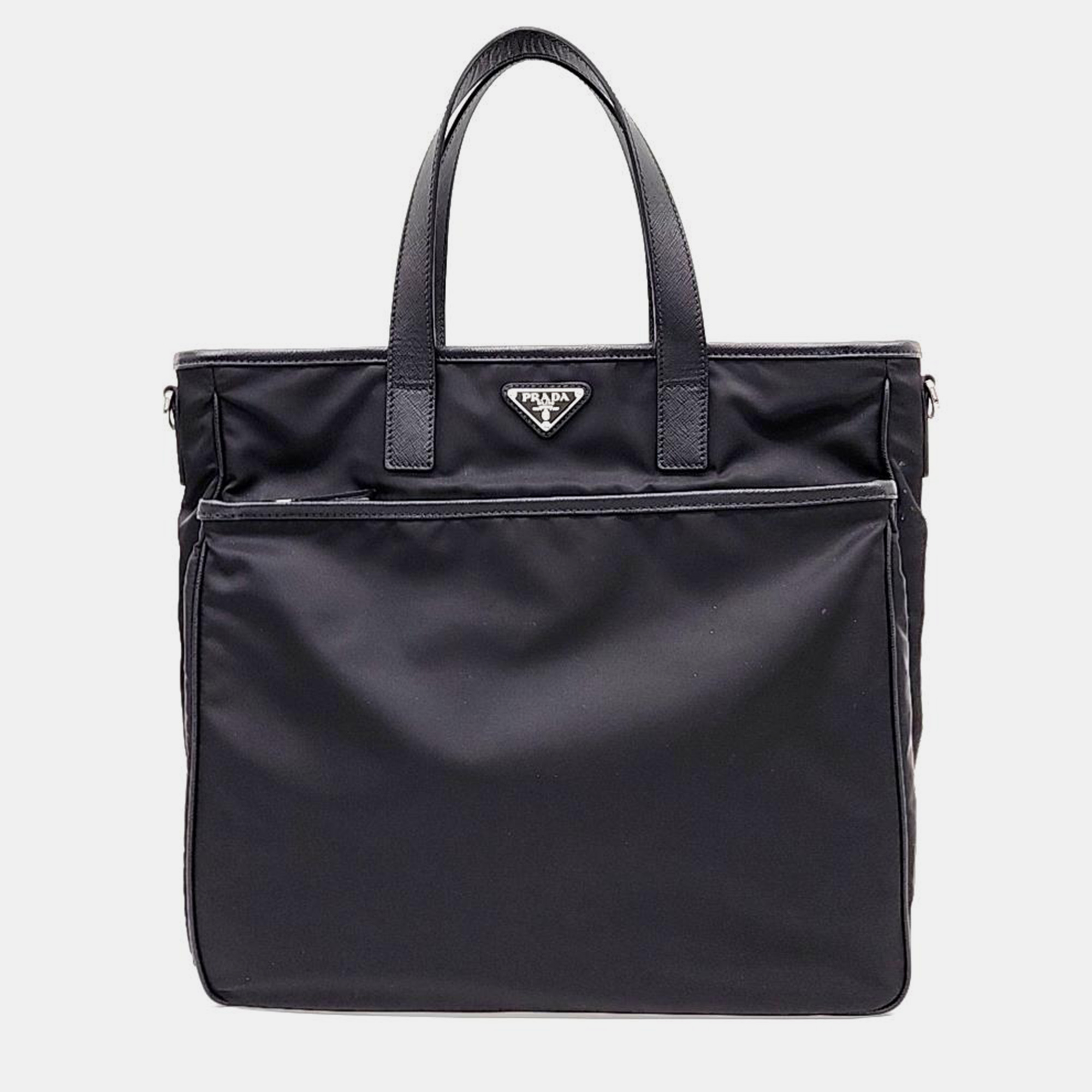 

Prada Fabric Tote & shoulder bag (2VG033), Black