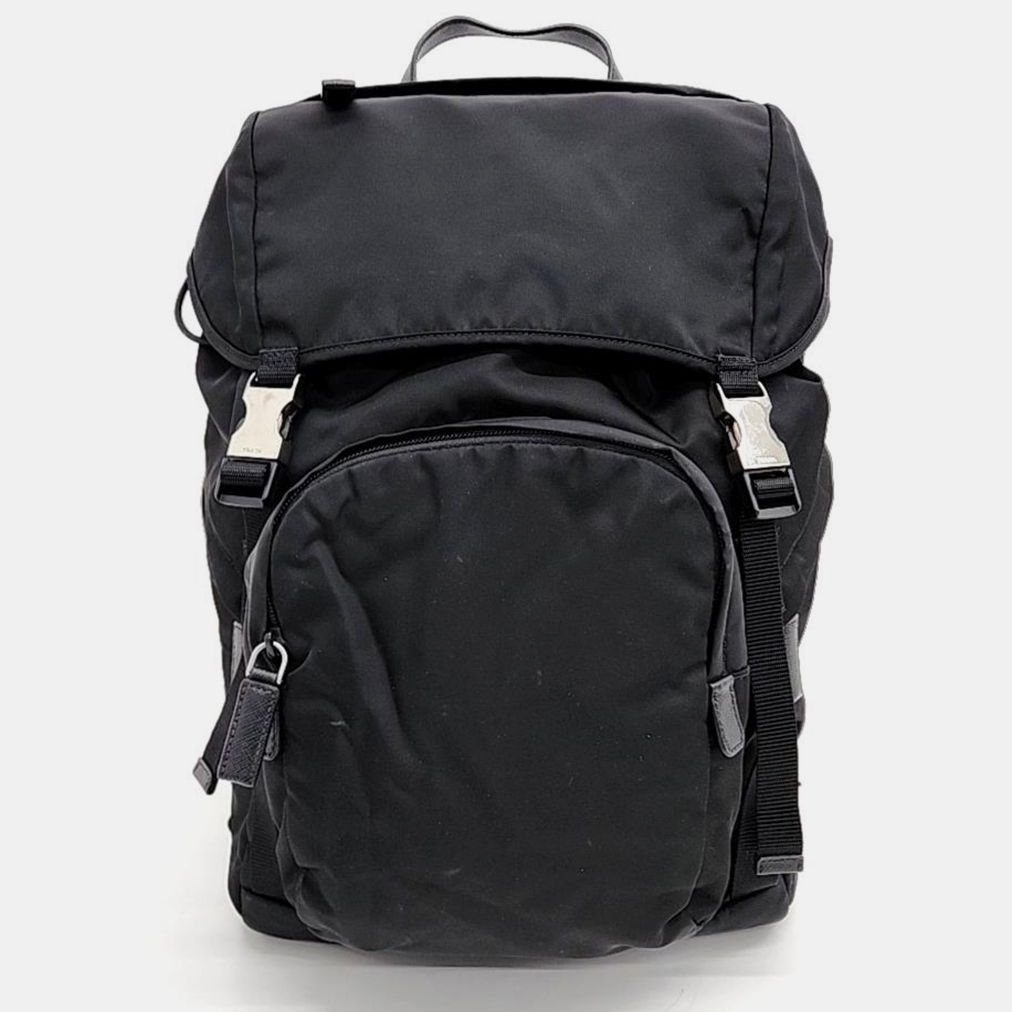 

Prada Testudo Backpack (2VZ135), Black