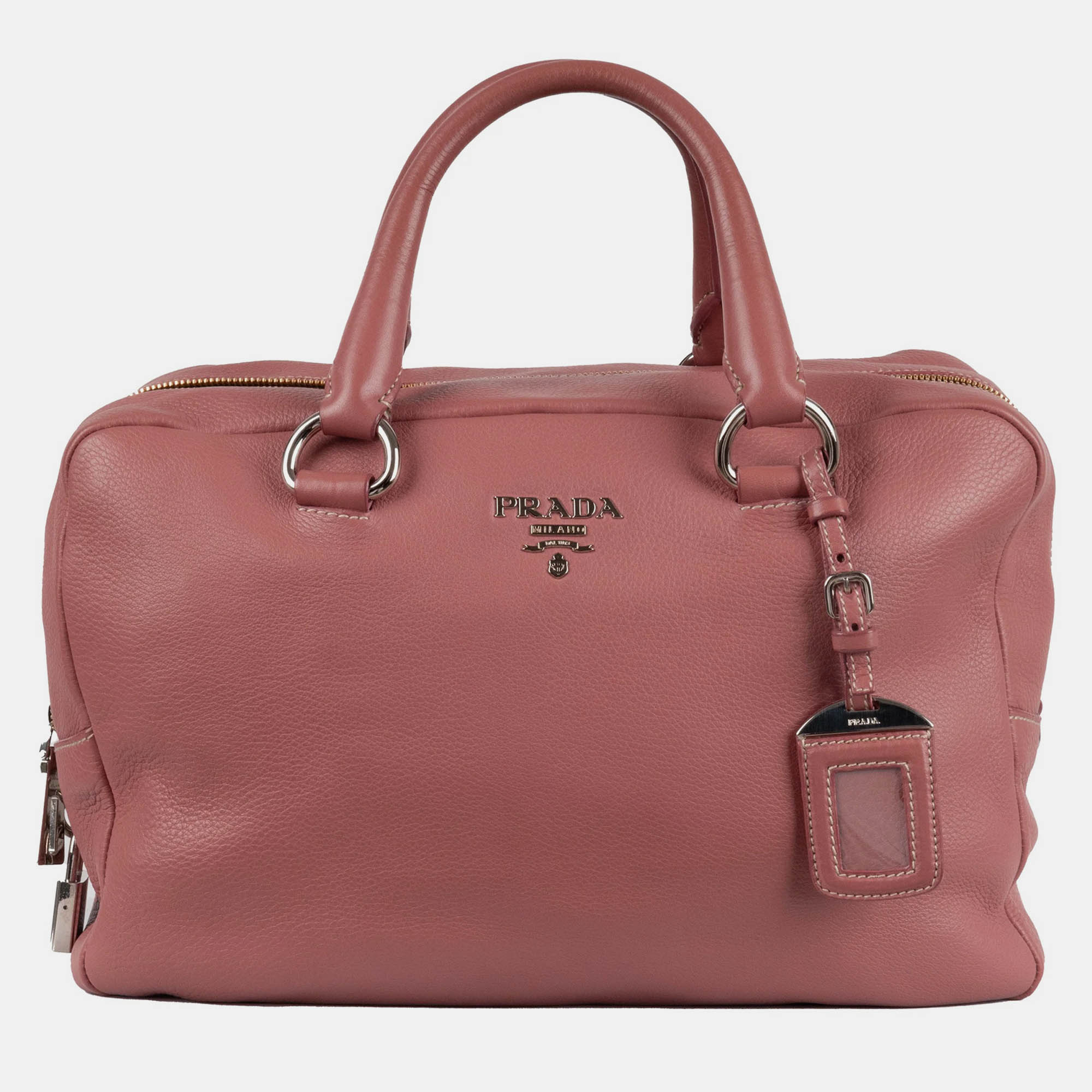 

Prada Boston Handbag - '10s Pink Leather