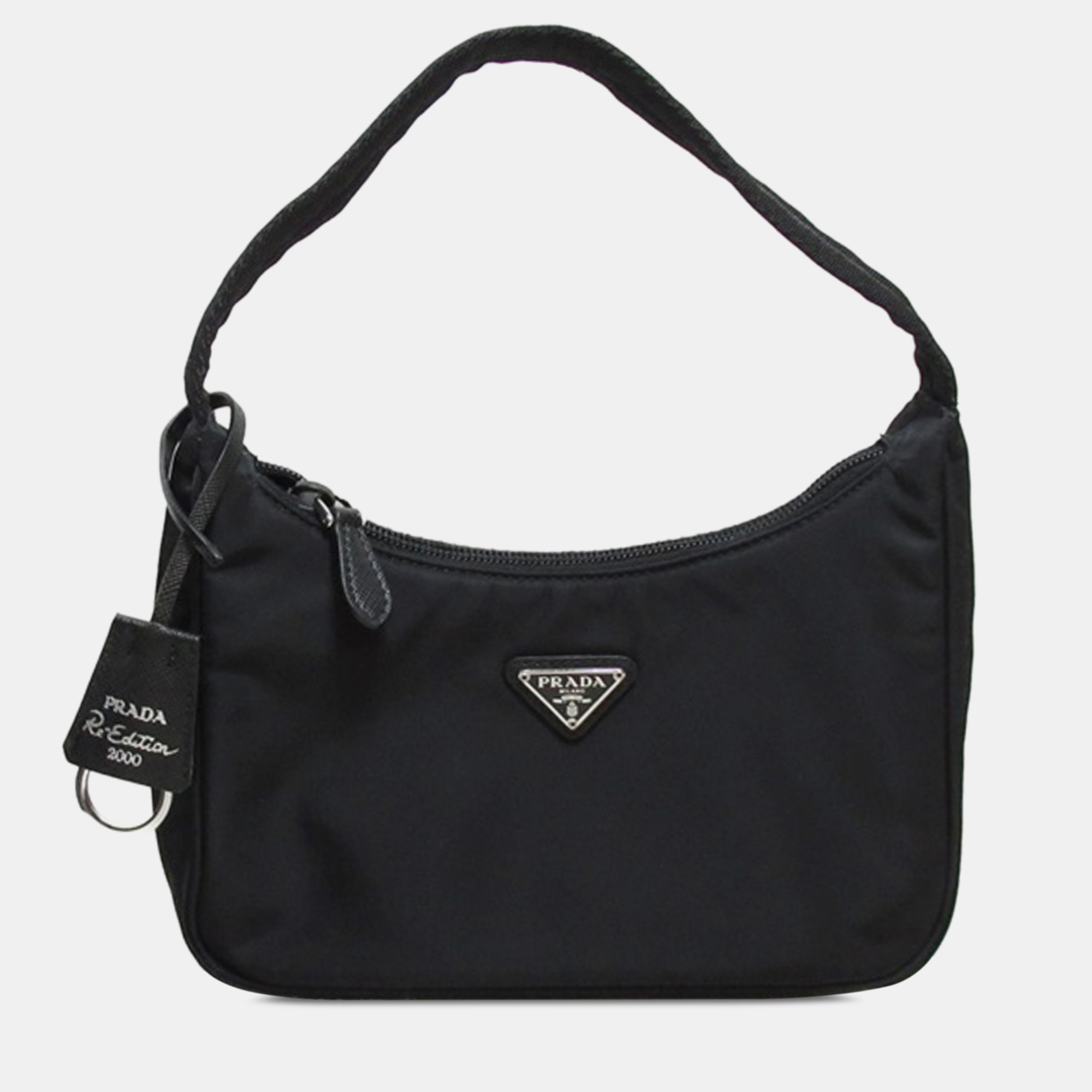 

Prada Tessuto Re-Edition 2000 Shoulder Bag, Black