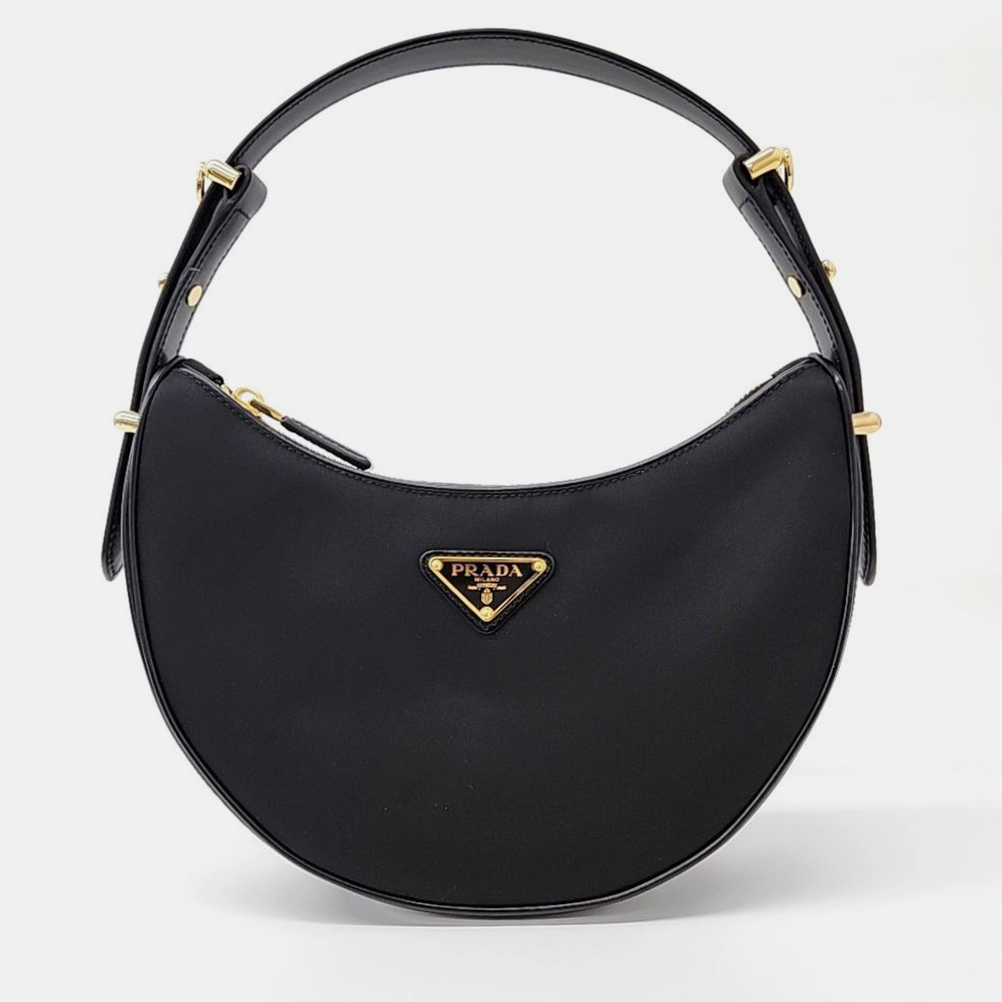 

Prada Arco Shoulder Bag, Black