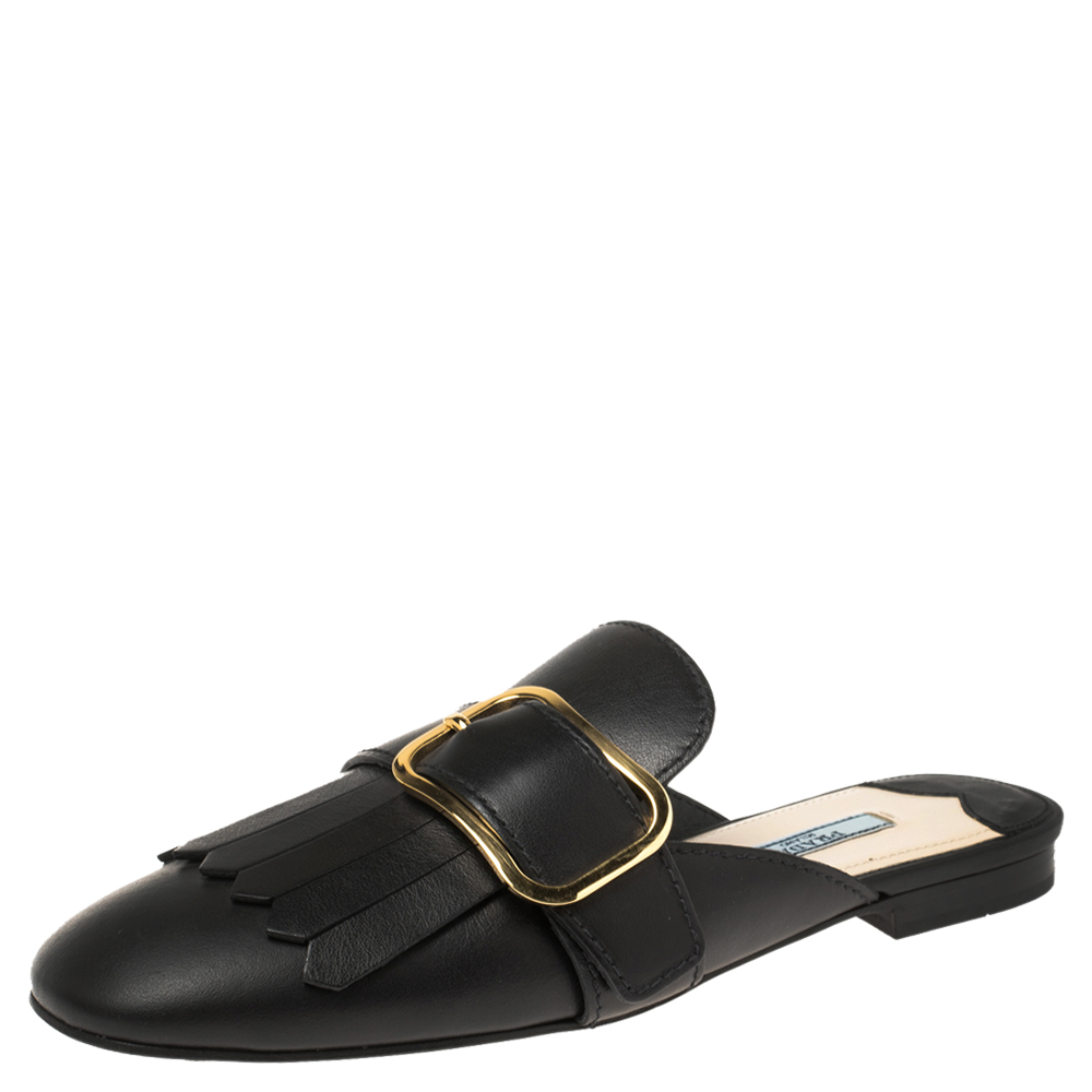 prada loafer mule