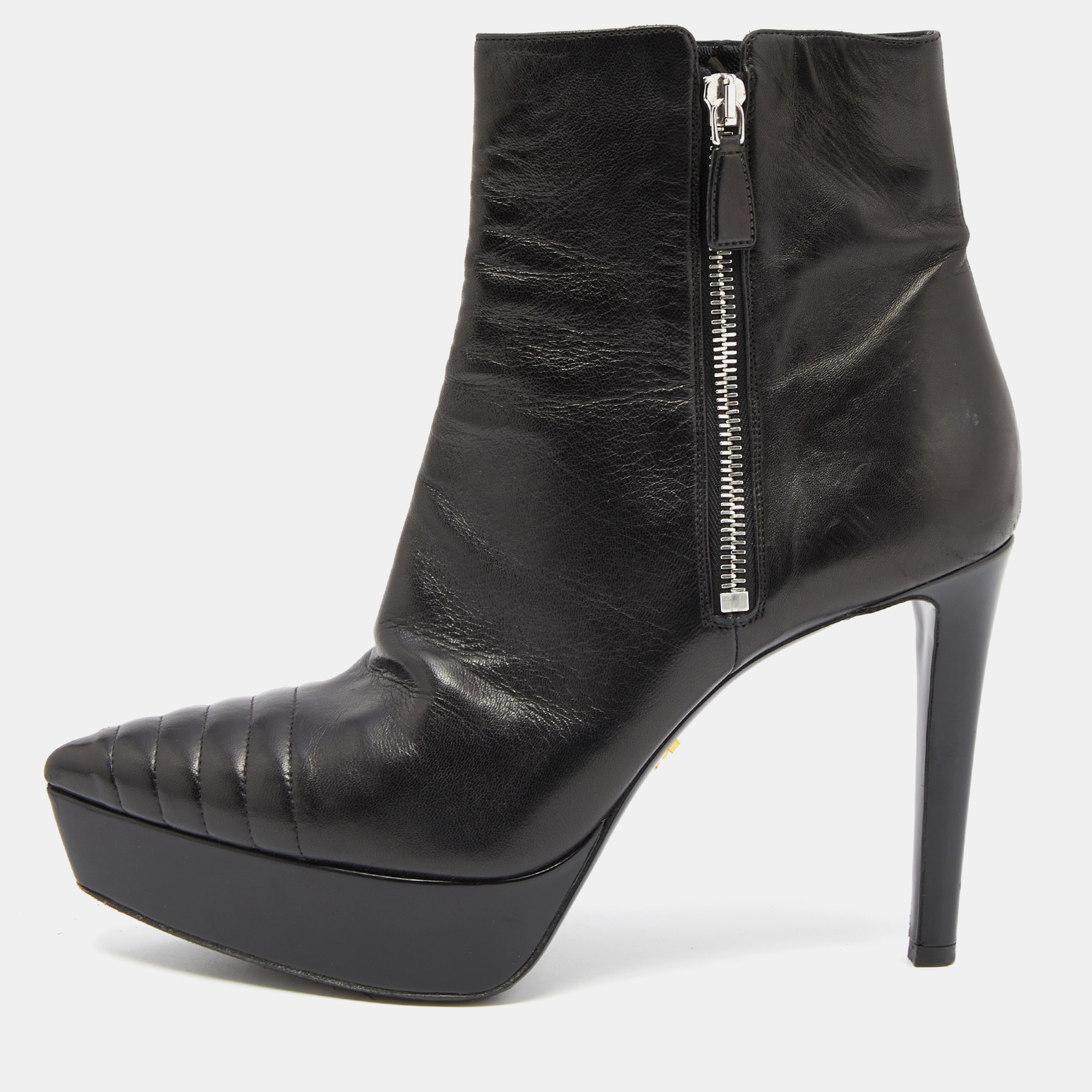 Prada Pre-owned Women's Synthetic Fibers Ankle Boots