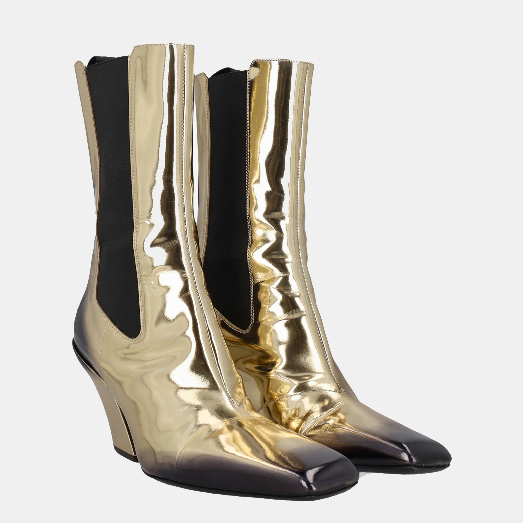 

Prada Women's Leather Ankle Boots - Black - EU