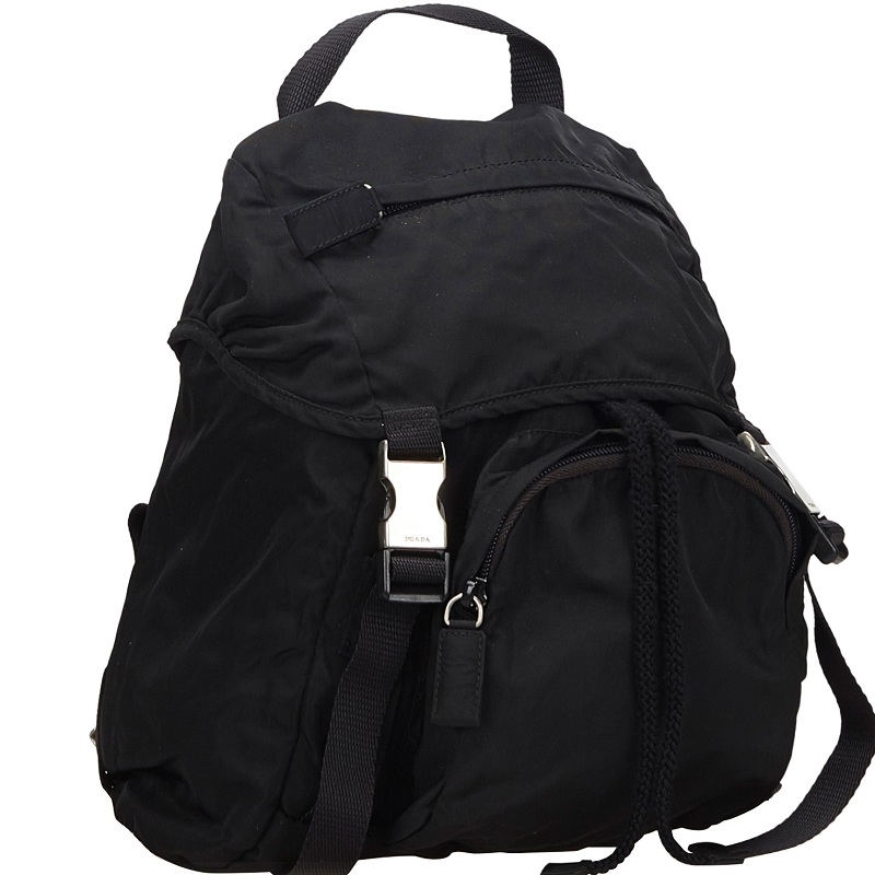 

Prada Black Nylon Backpack