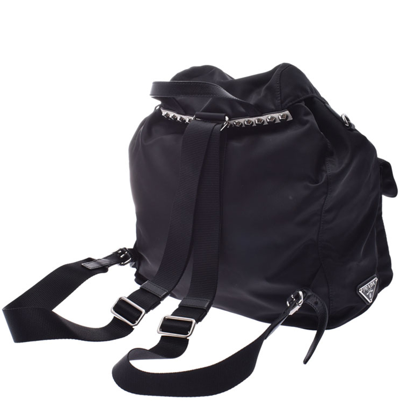 

Prada Black Nylon Backpack