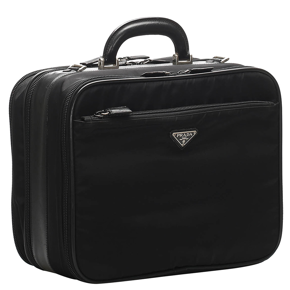 

Prada Black Tessuto Nylon Travel Bag