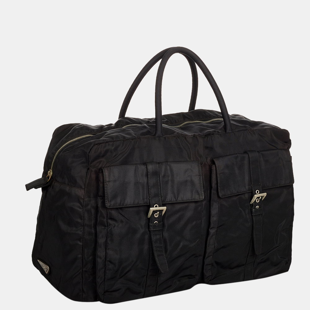 

Prada Black Tessuto Travel Bag
