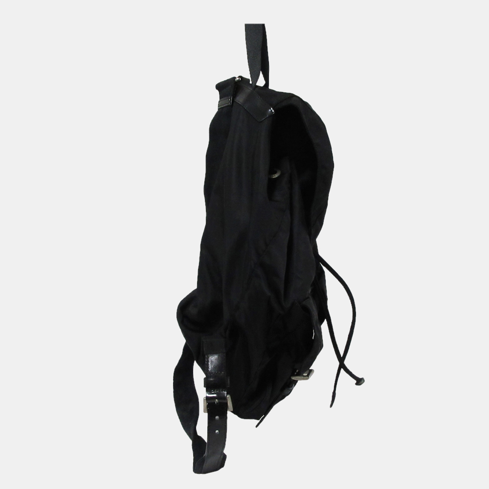 

Prada Black Tessuto Backpack