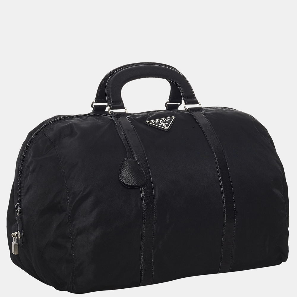 

Prada Black Tessuto Travel Bag