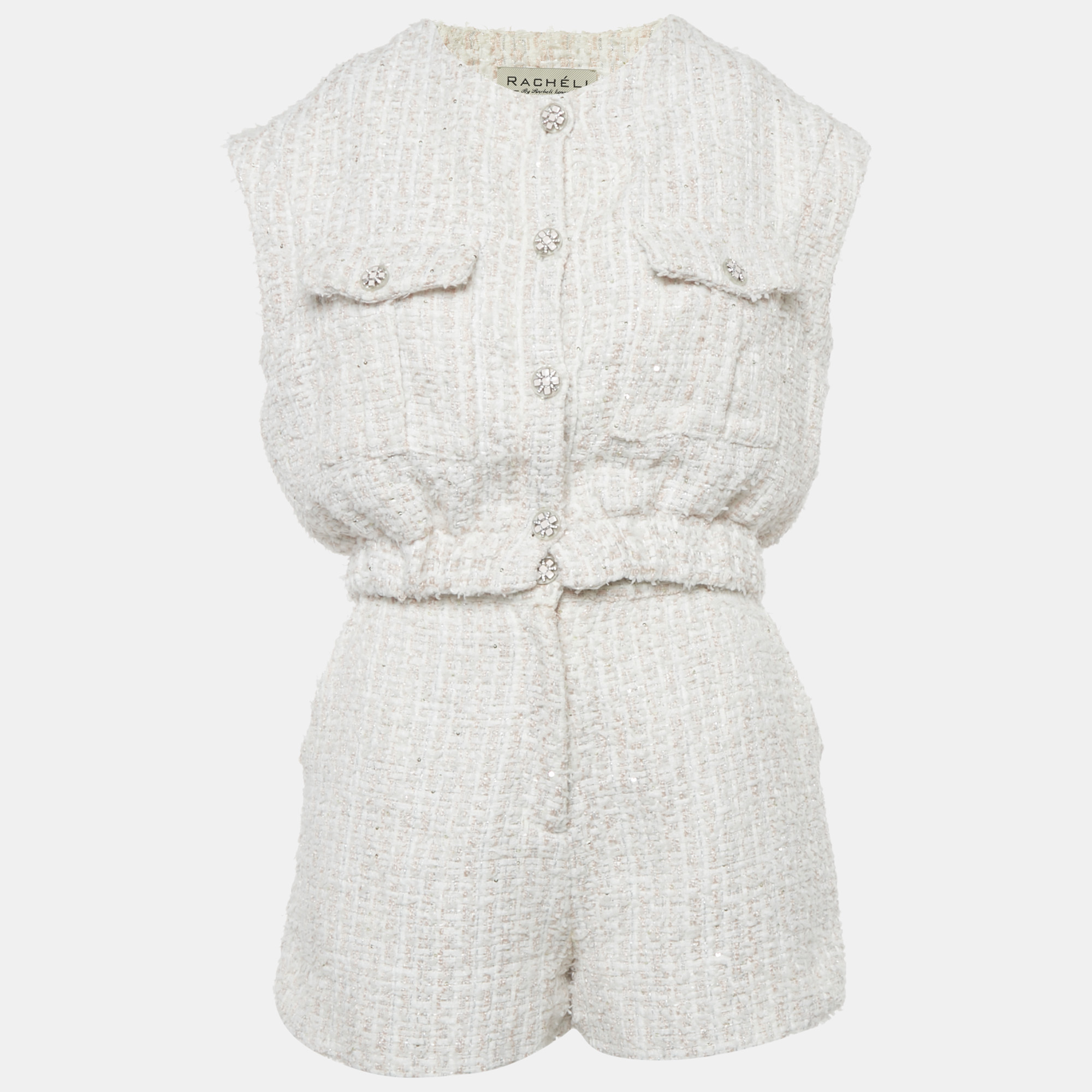 

Racheli Pink Tweed Jacket and Shorts Set S/M