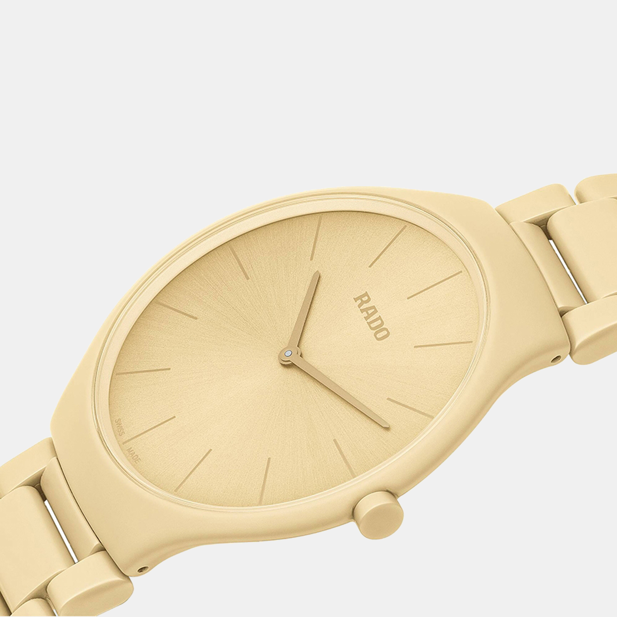 

Rado Cream White Ceramic R27090602 Women Watch