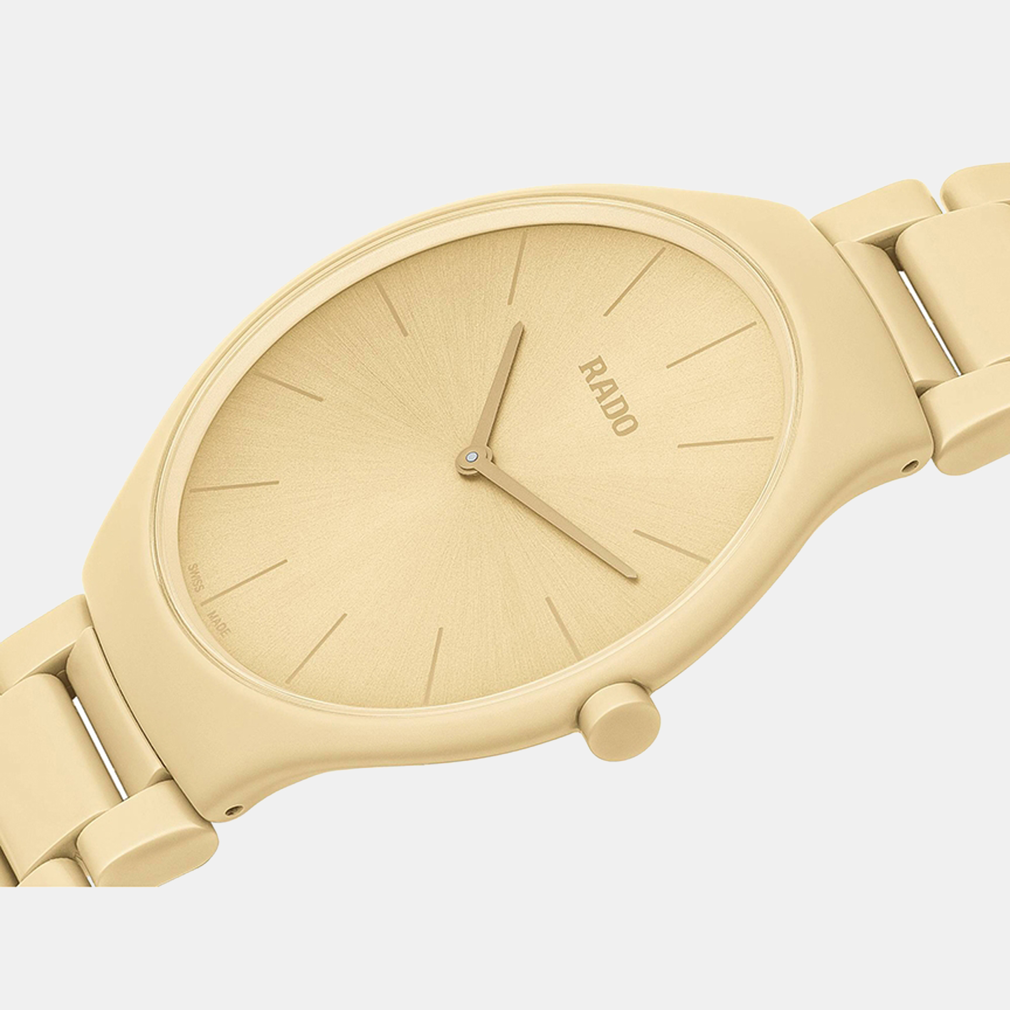 

Rado Cream White Ceramic R27090602 Women Watch