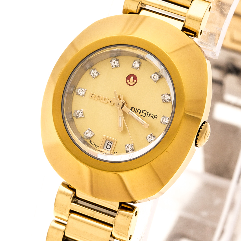 

Rado Yellow Gold PVD Coated Diastar R2416634 Women's Wristwatch