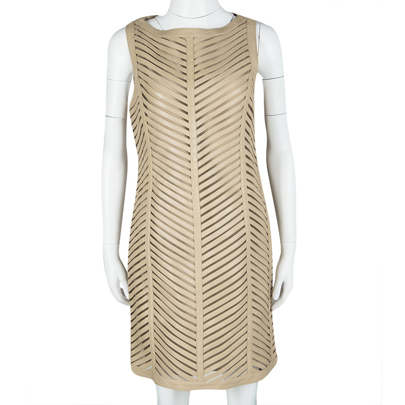 

Ralph Lauren Beige Cut Out Detail Severina Dress