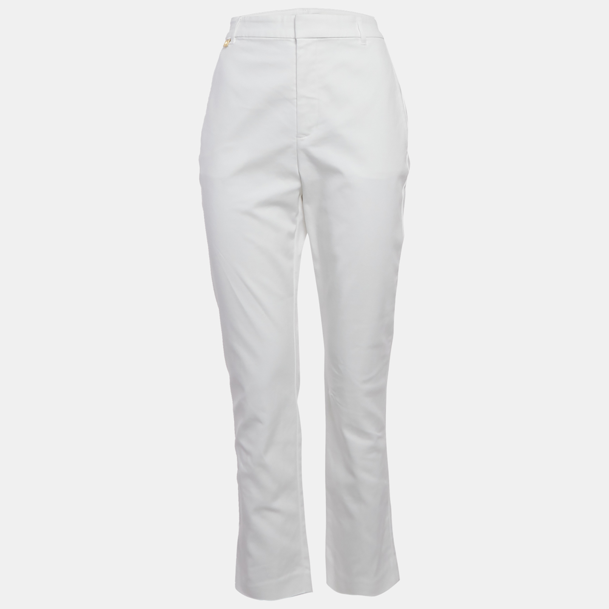 

Ralph Lauren White Cotton Trousers L