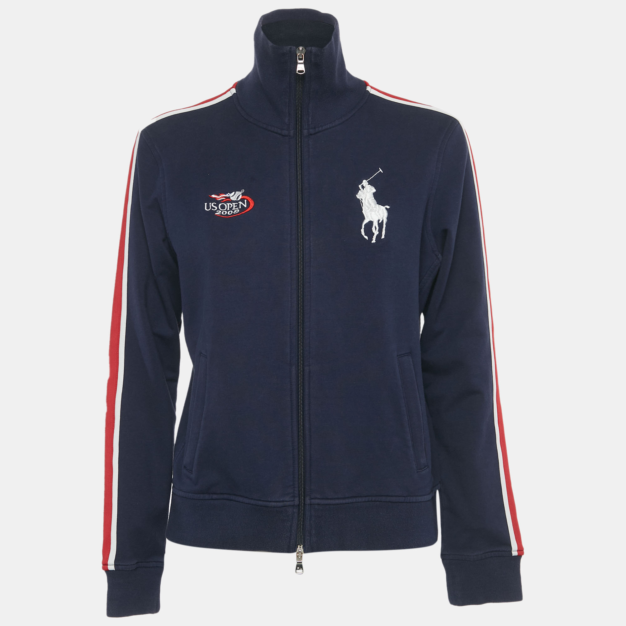 

Ralph Lauren Navy Blue Cotton US Open Ballsperson Jacket L