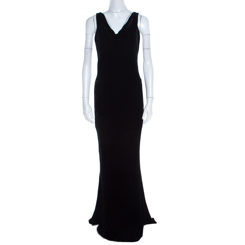 ralph lauren black sleeveless dress