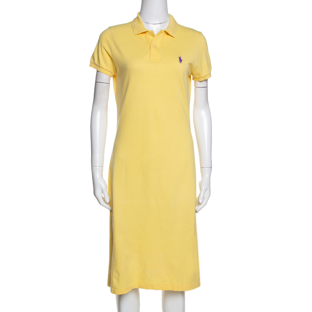 Ralph Lauren | Dresses | Rl Blue Label Ballet Yellow Dress | Poshmark