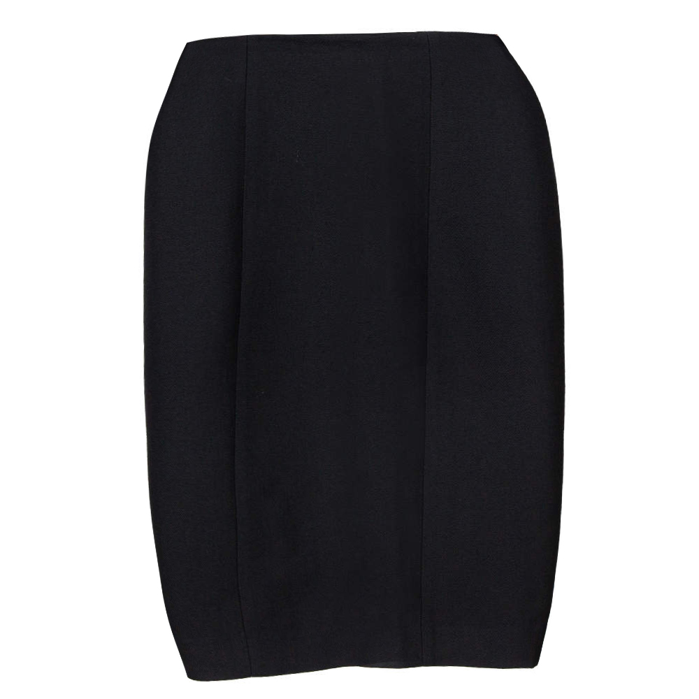 

Ralph Lauren Black Wool Pencil Skirt
