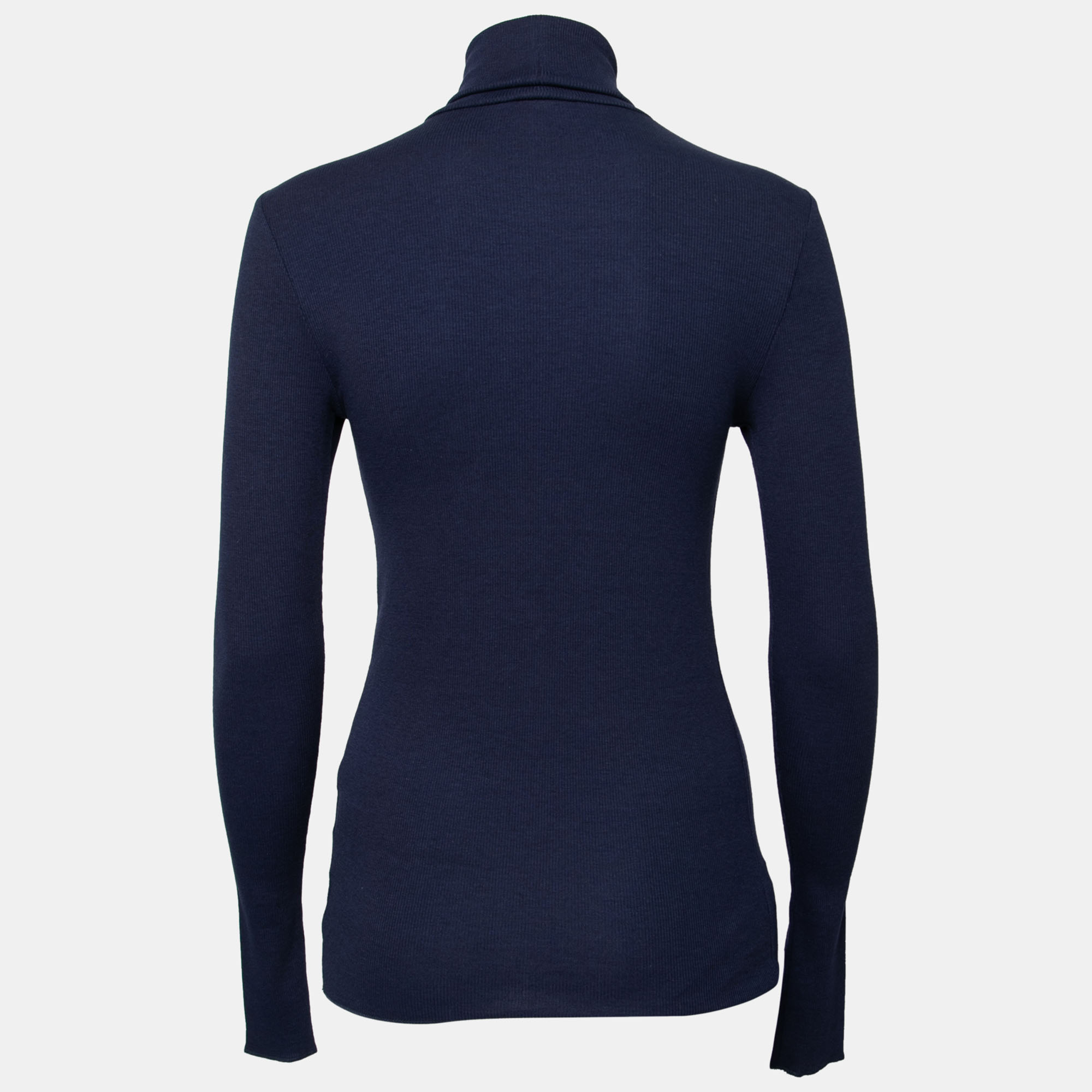 

Ralph Lauren Navy Blue Knit Turtleneck Sweater