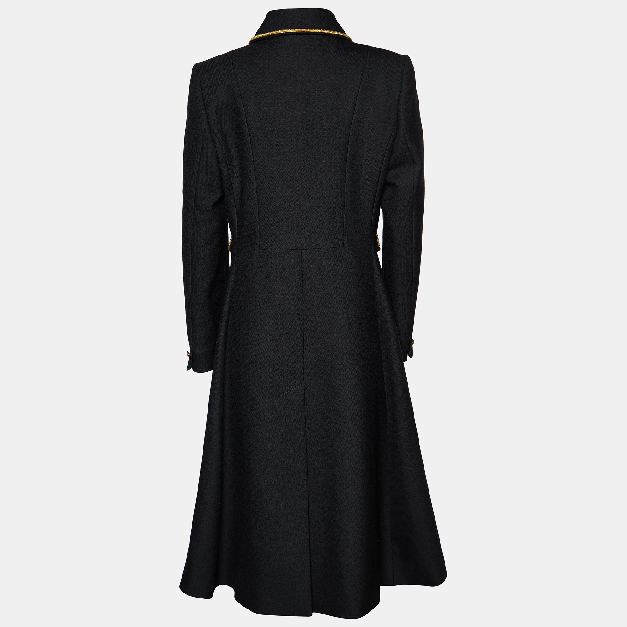

Ralph Lauren Black Wool Double Breasted Coat