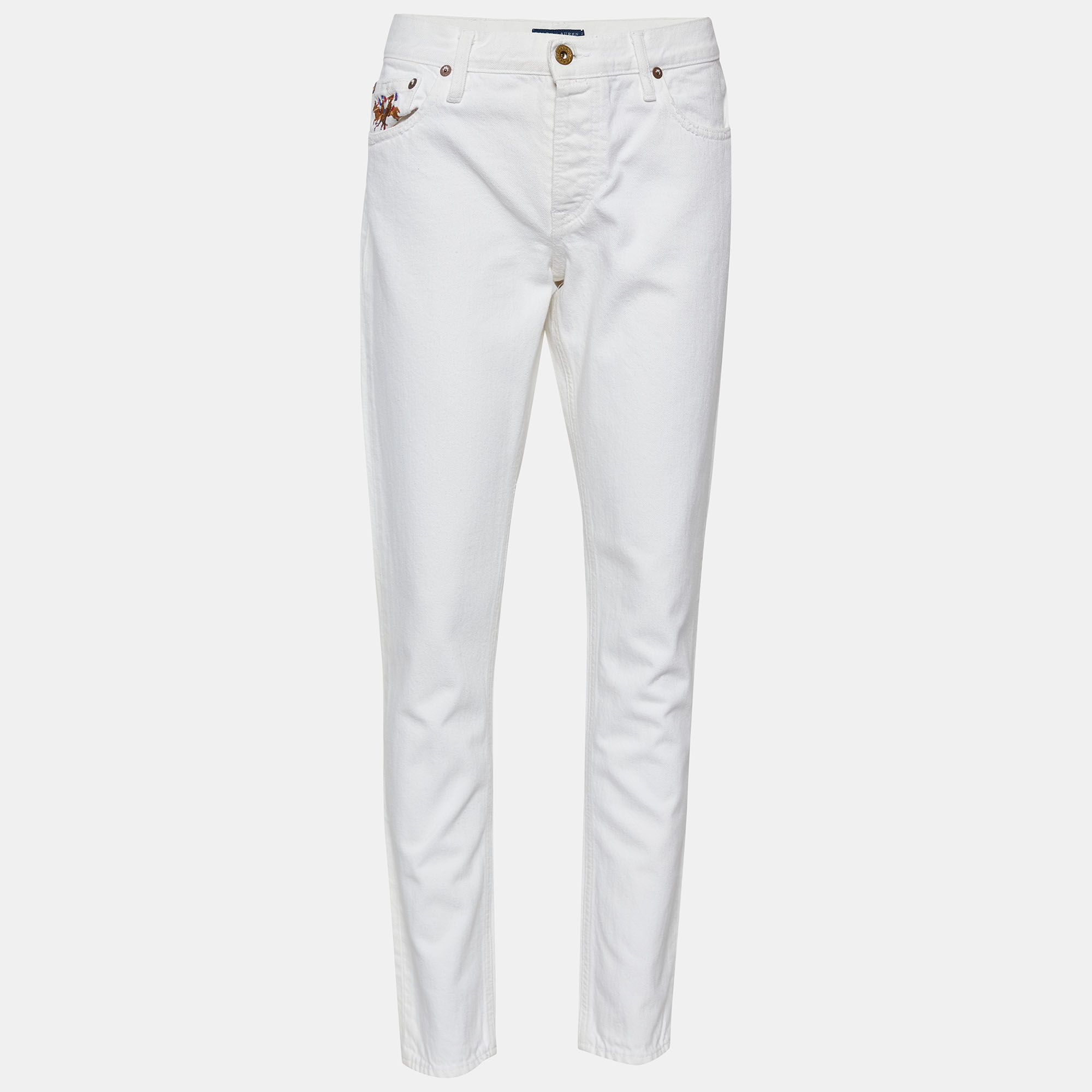

Ralph Lauren White Denim Thompson Jeans